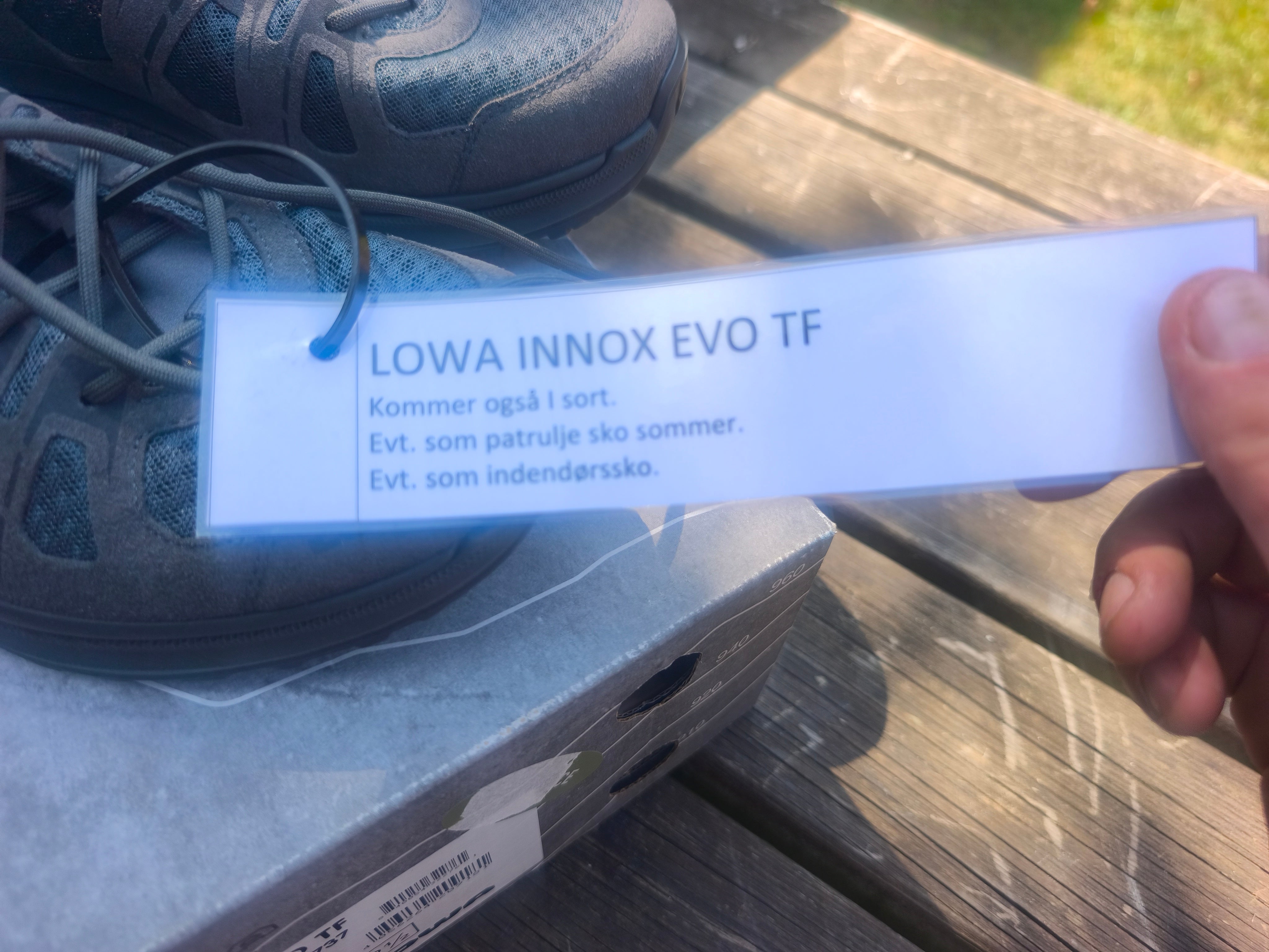 Lowa Innox Evo TF, wolf grey, størrelse 42,5