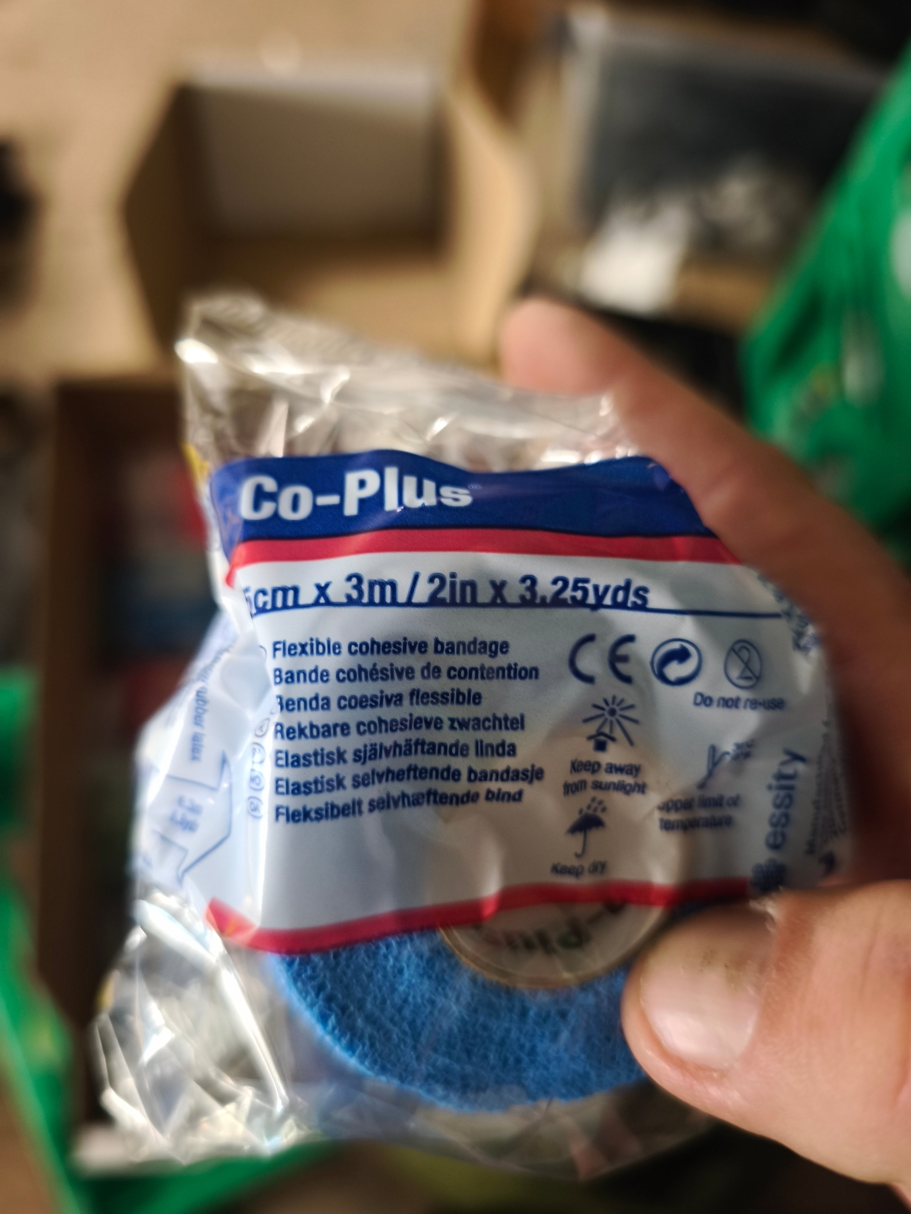 Vetflex Co-plus selvhæftende elastik bind