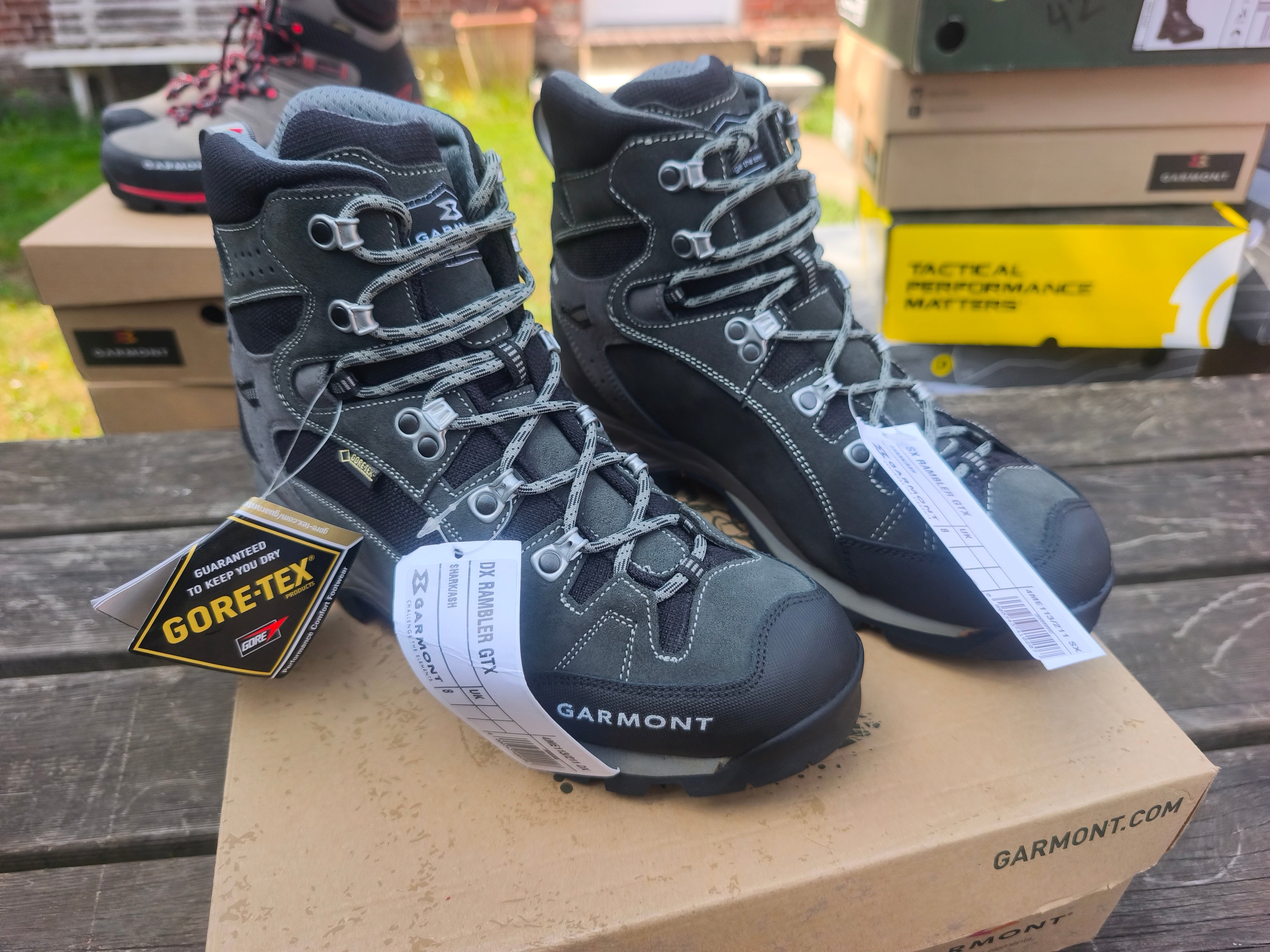 Garmont Rambler Goretex, størrelse 42, farve Shark/Ash