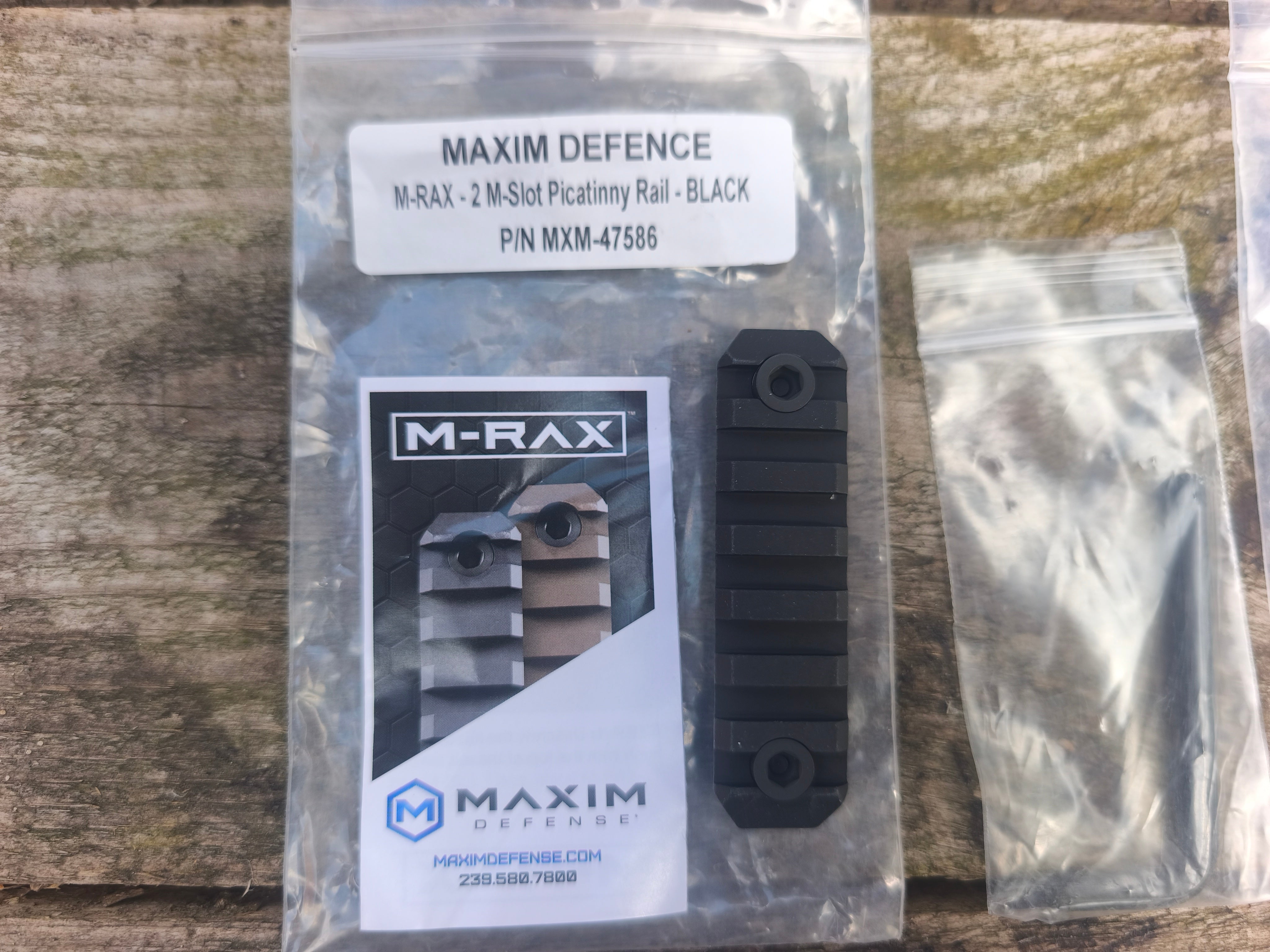 Maxim Defense Mrax M-lok rail til gevær m25, størrelse 2