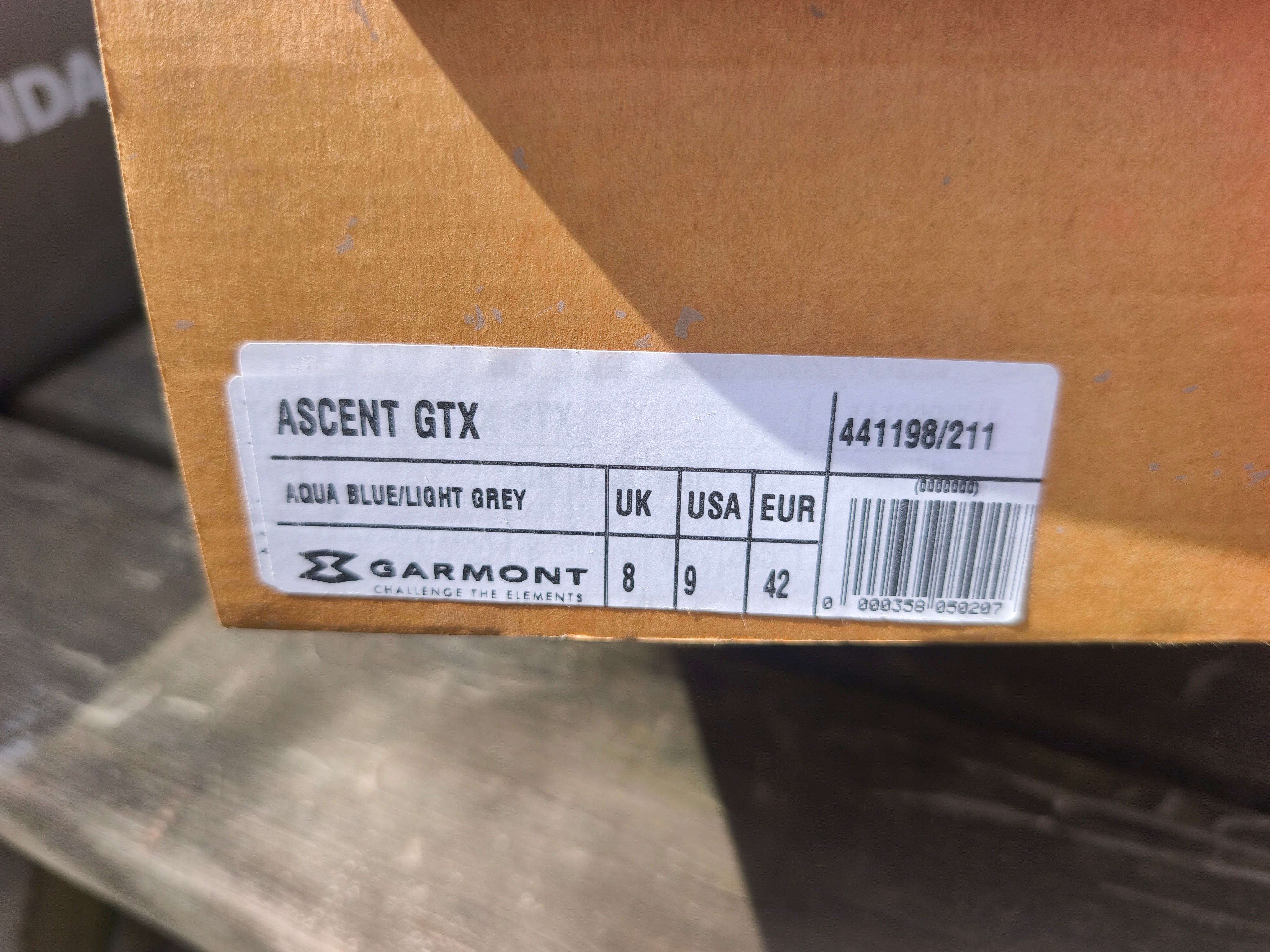 Garmont Ascent Goretex størrelse 42, nye