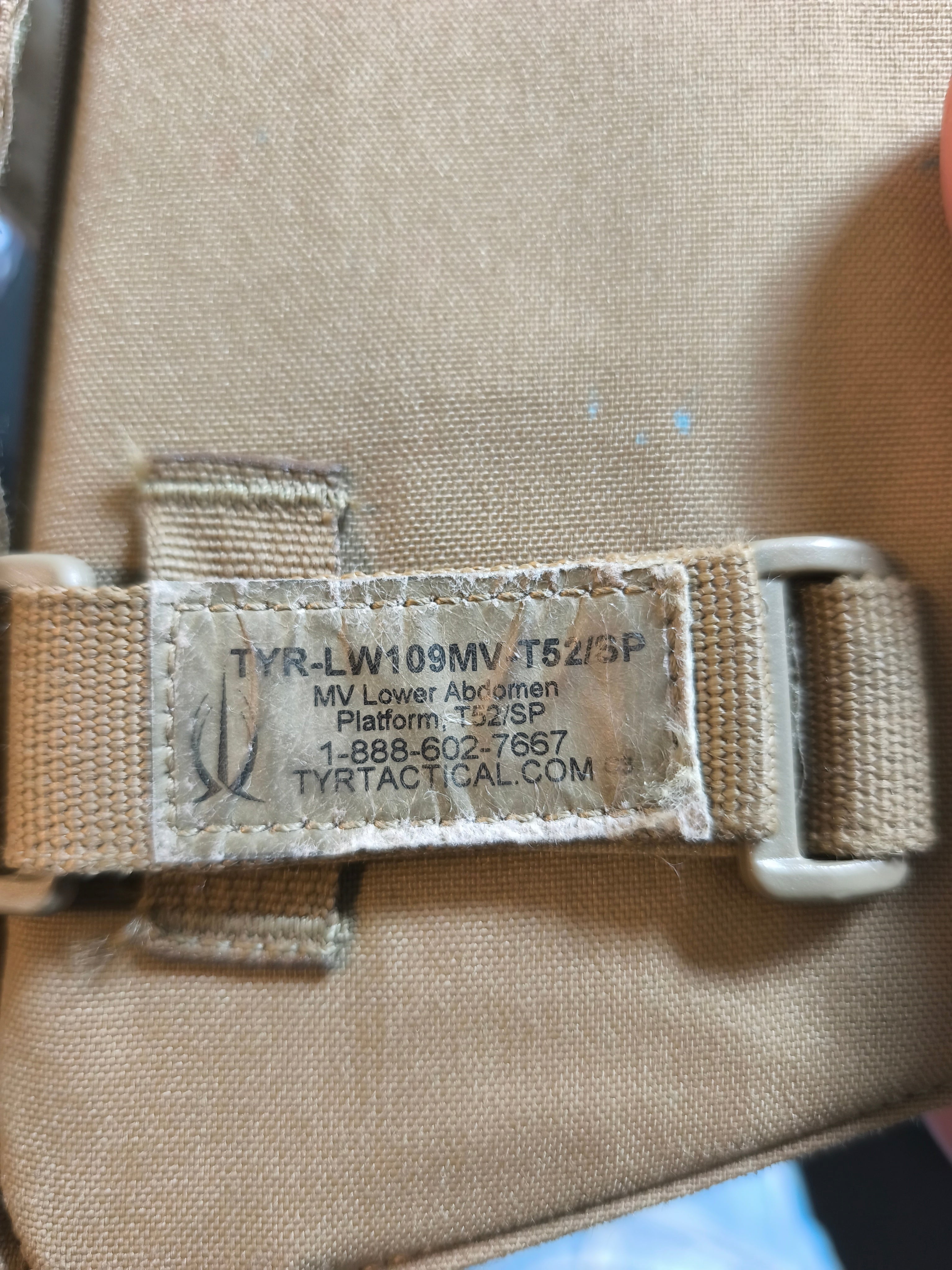 Tyr Tactical, Ballistic lower abdomen protector, i super god stand