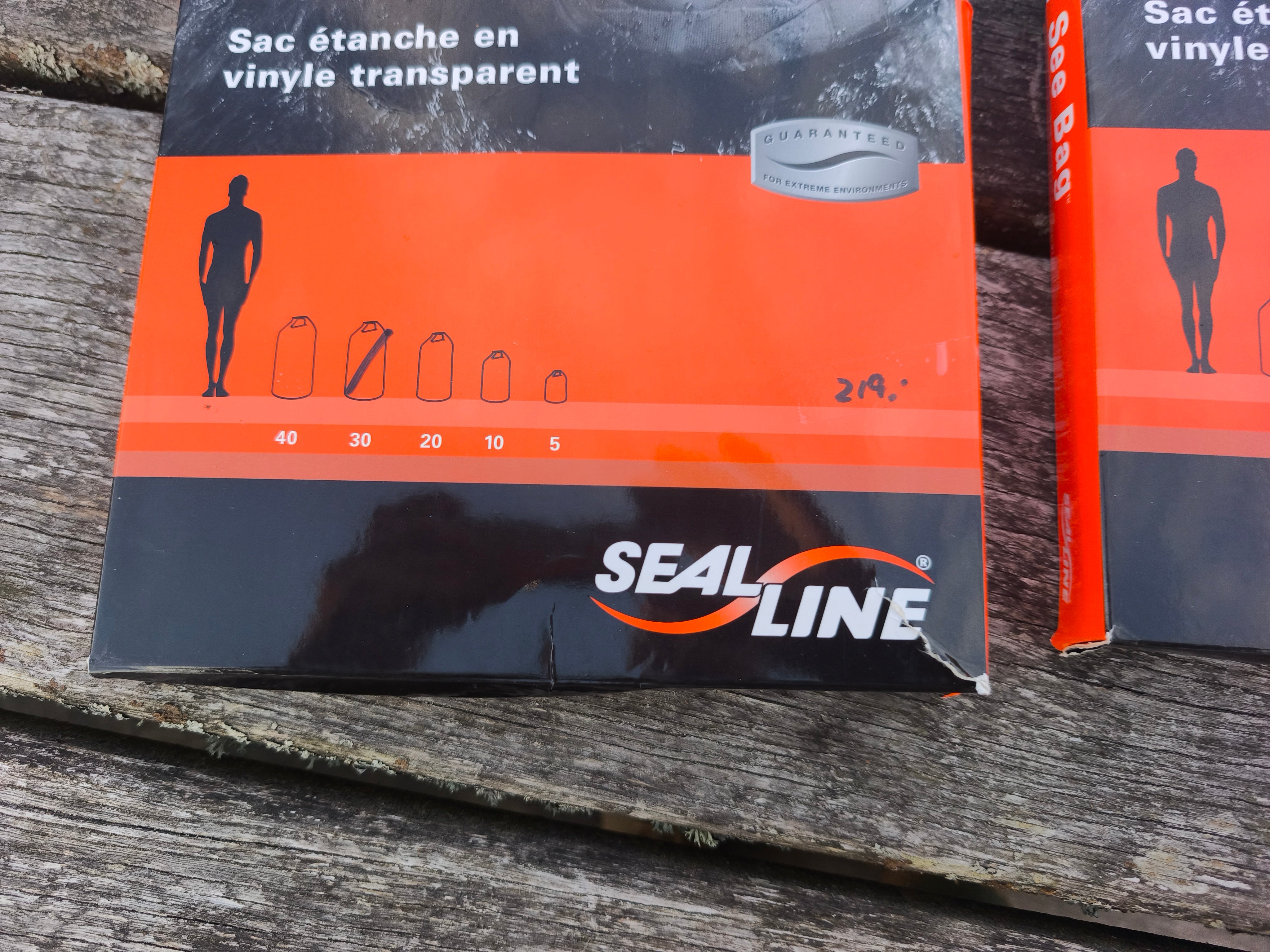 Sea line, see bag, gennemsigtig vandtæt taske 30 liter