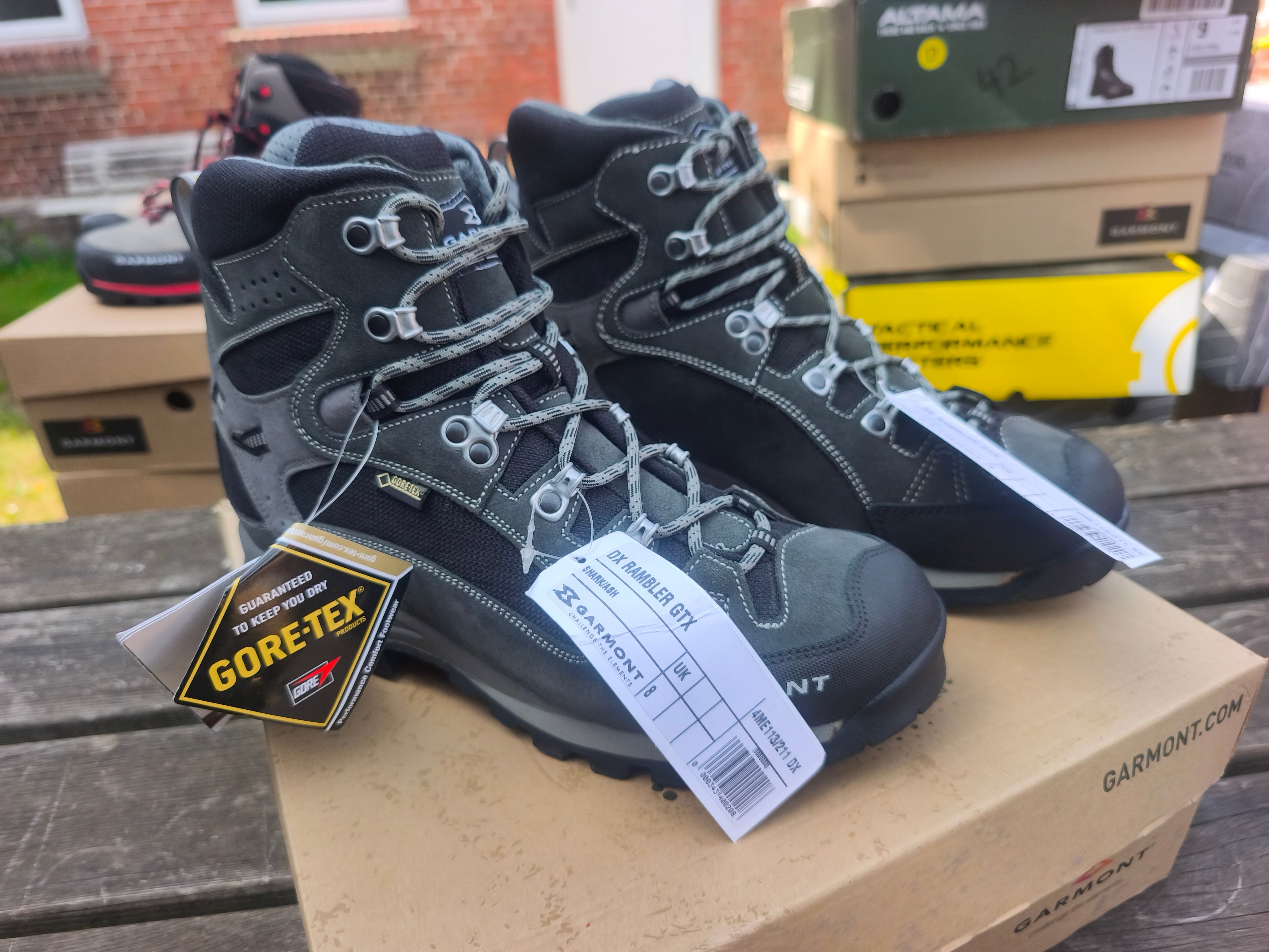 Garmont Rambler Goretex, størrelse 42, farve Shark/Ash