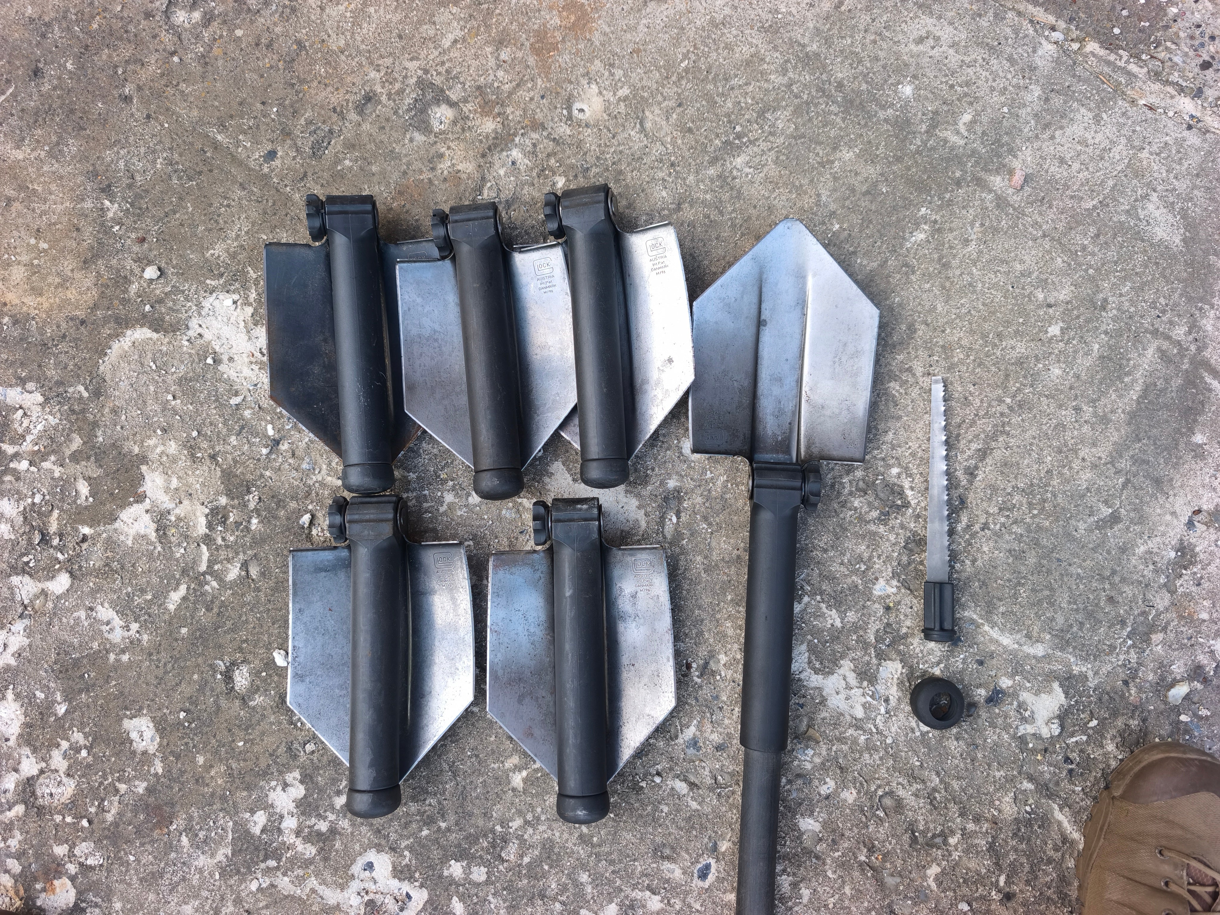 Glock Feltspade, m/96, brugt