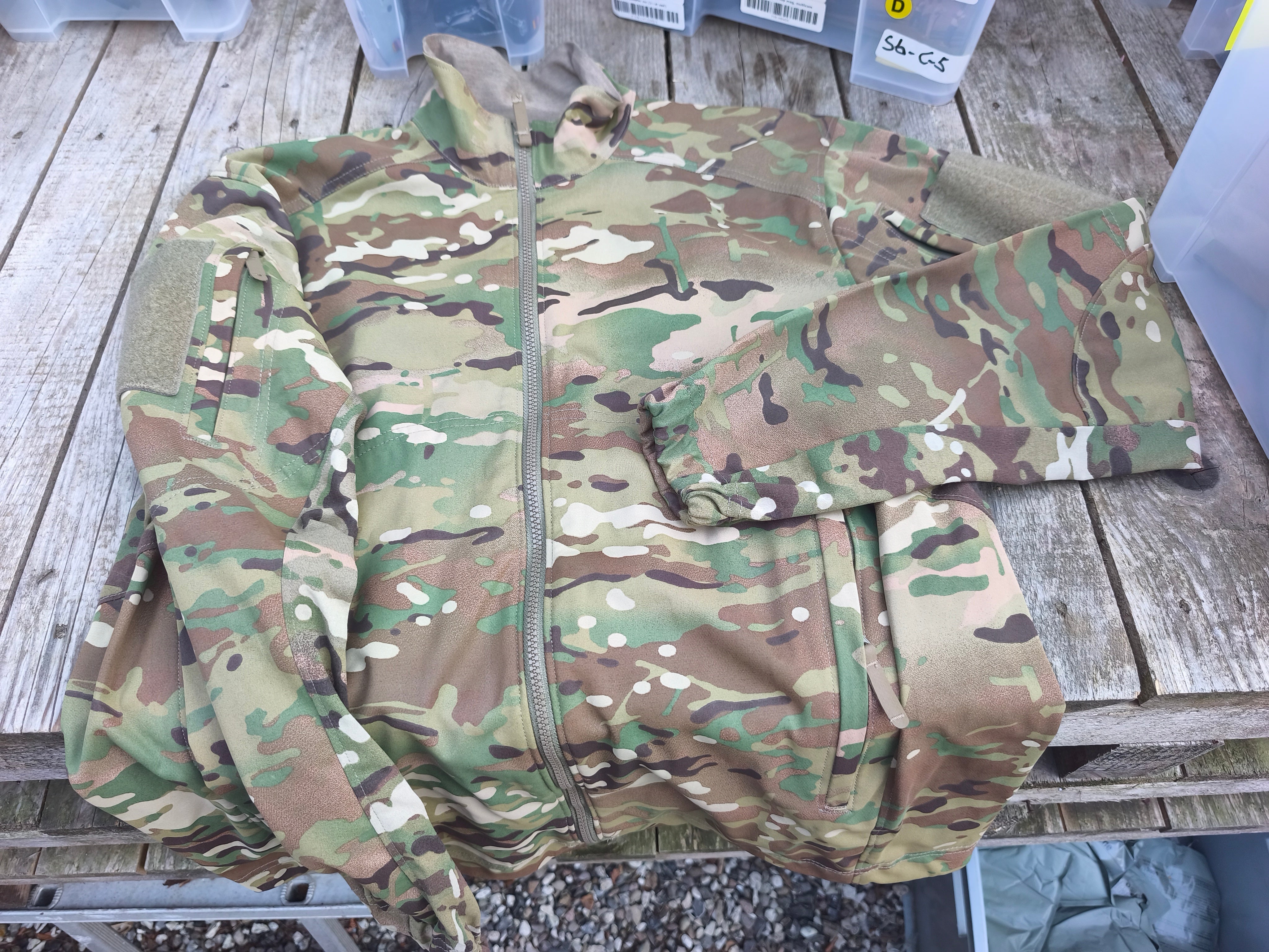 Massif prototype jakke, ny,multicam, large