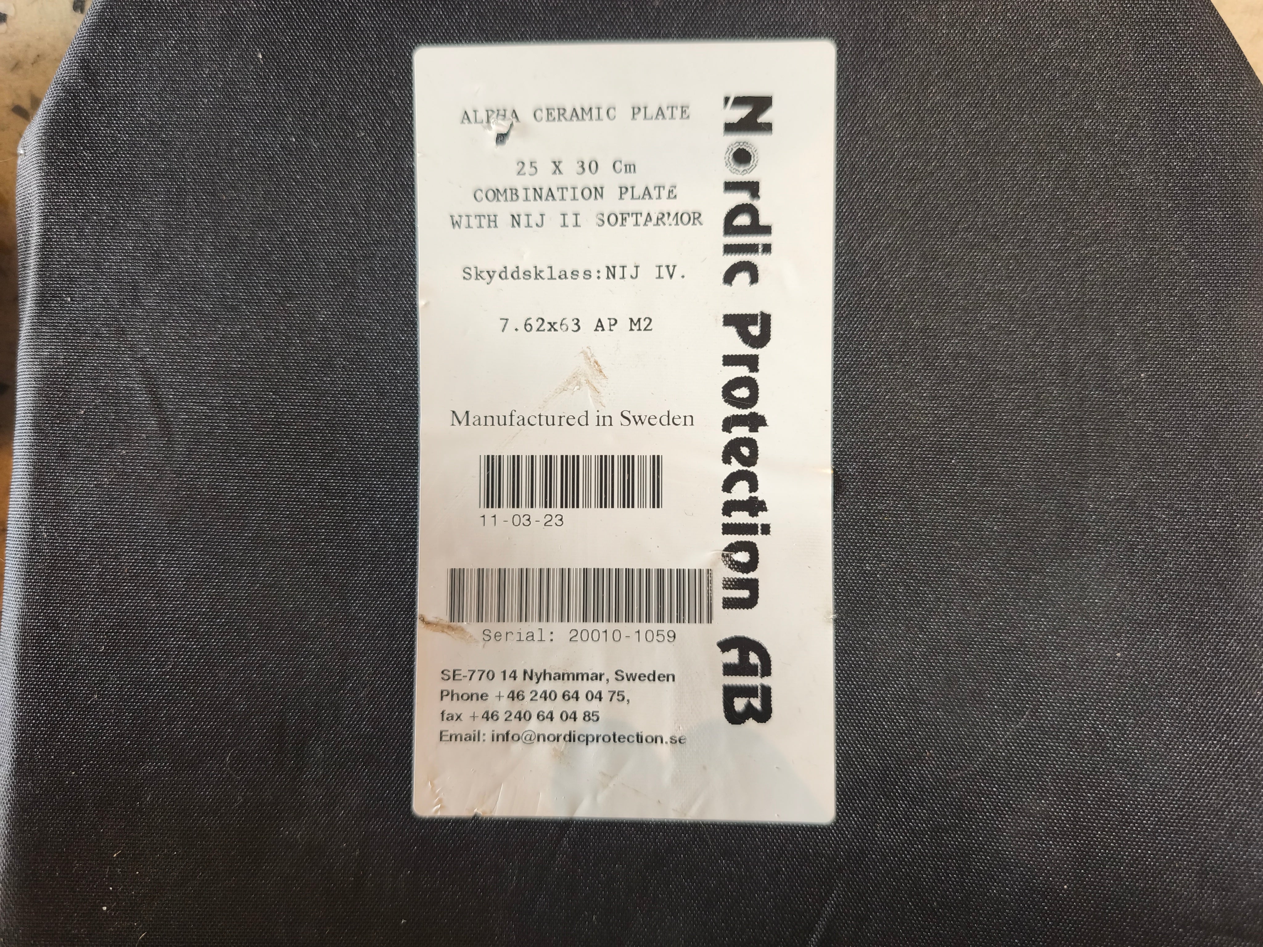 Nordic Protection level 4 plader