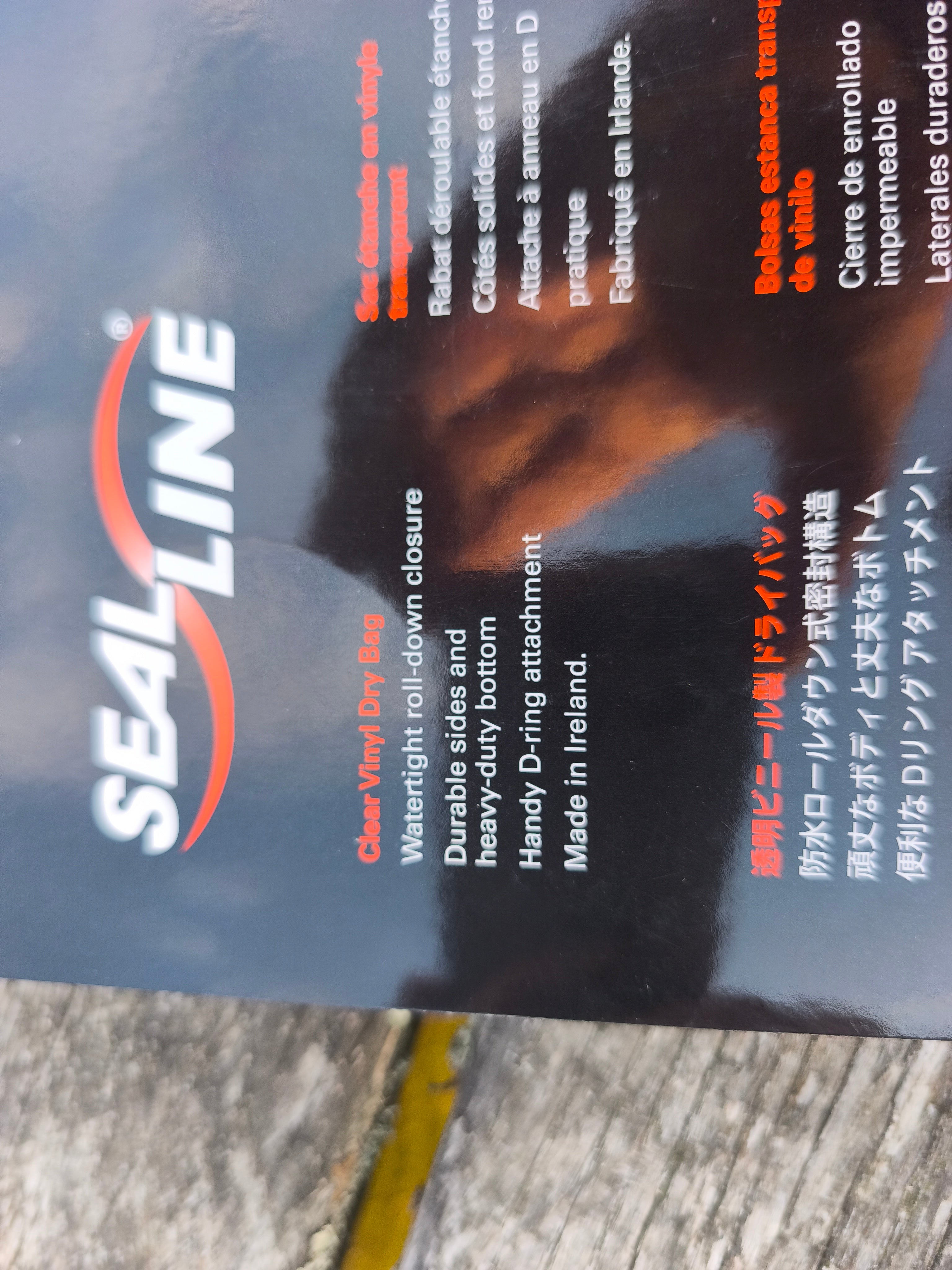 Sea line, see bag, gennemsigtig vandtæt taske 30 liter