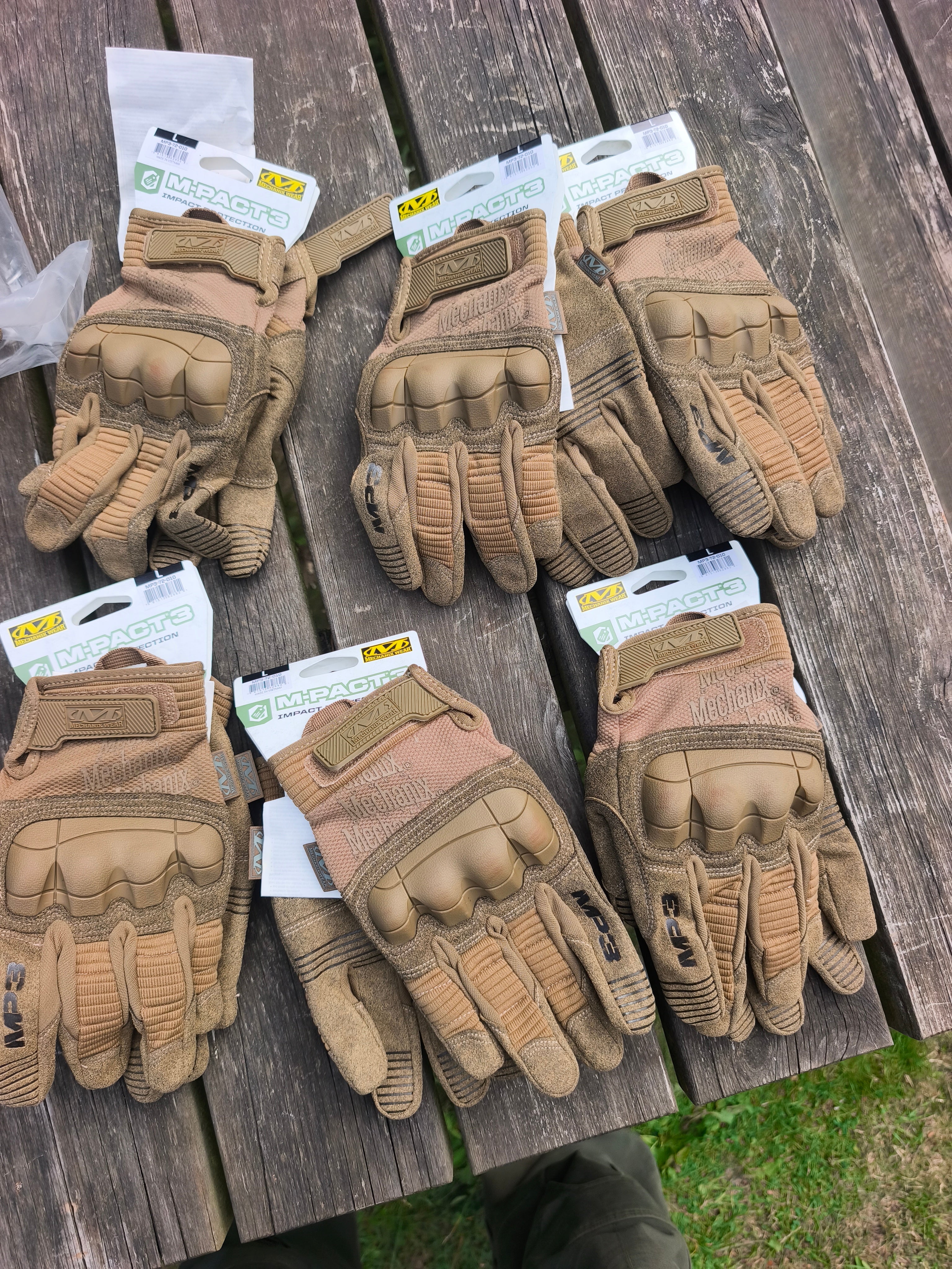 Mechanix M-Pact3, sand, nye