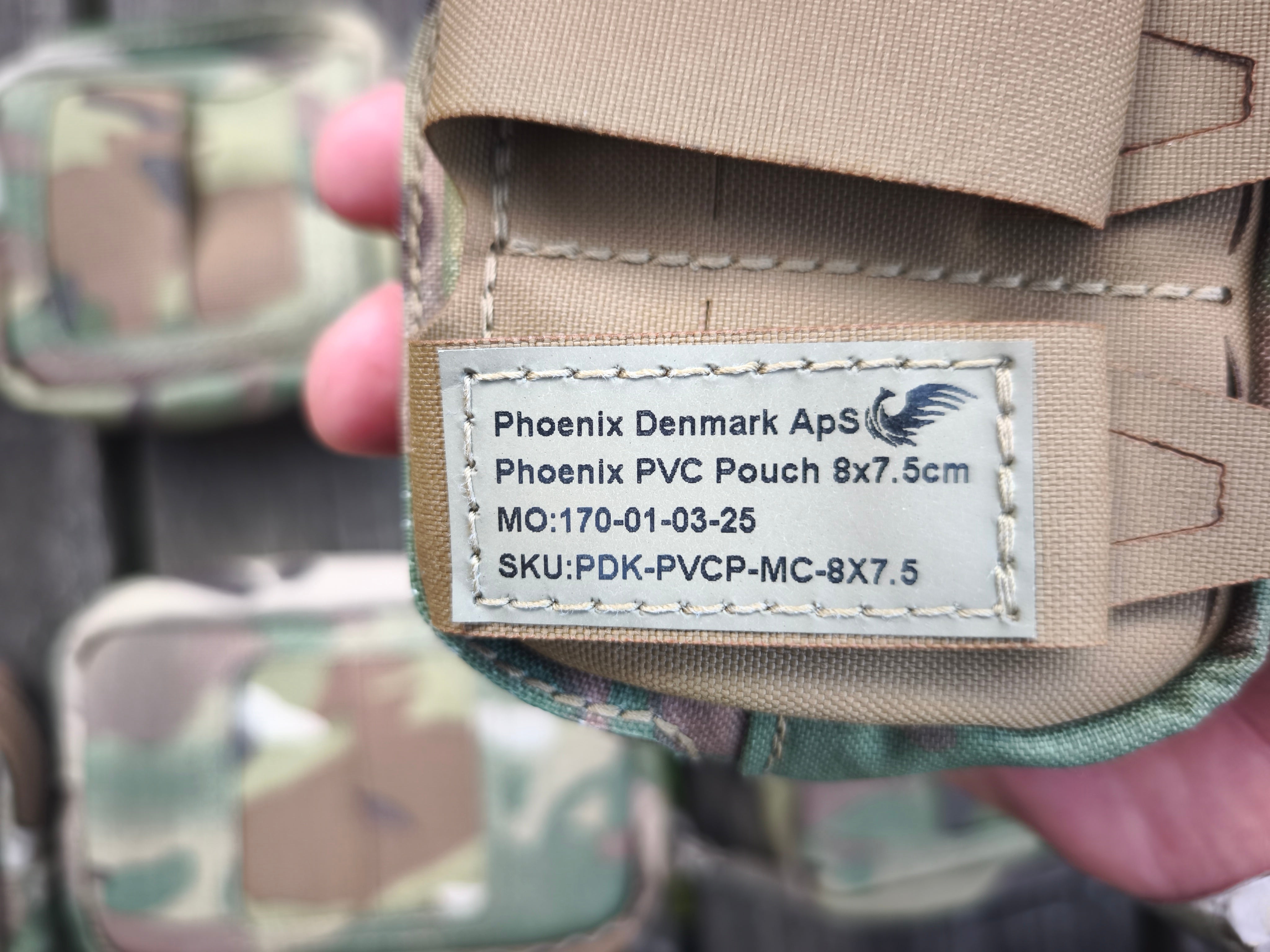 Phoenix Denmark, praktisk lille molle lomme til gummihandsker (eller hundeposer eller andet)