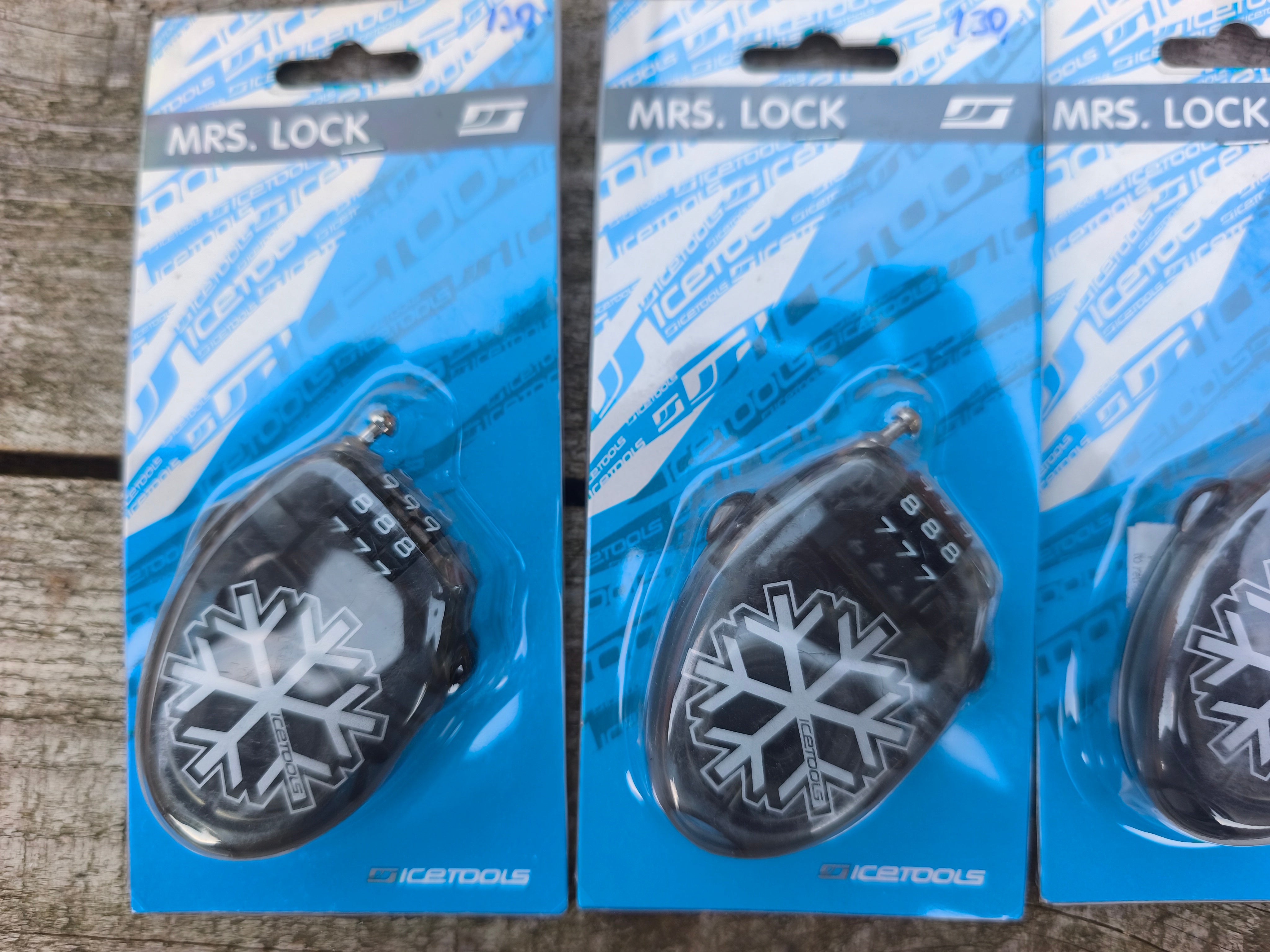 Mrs Lock rejselås med wire og kode