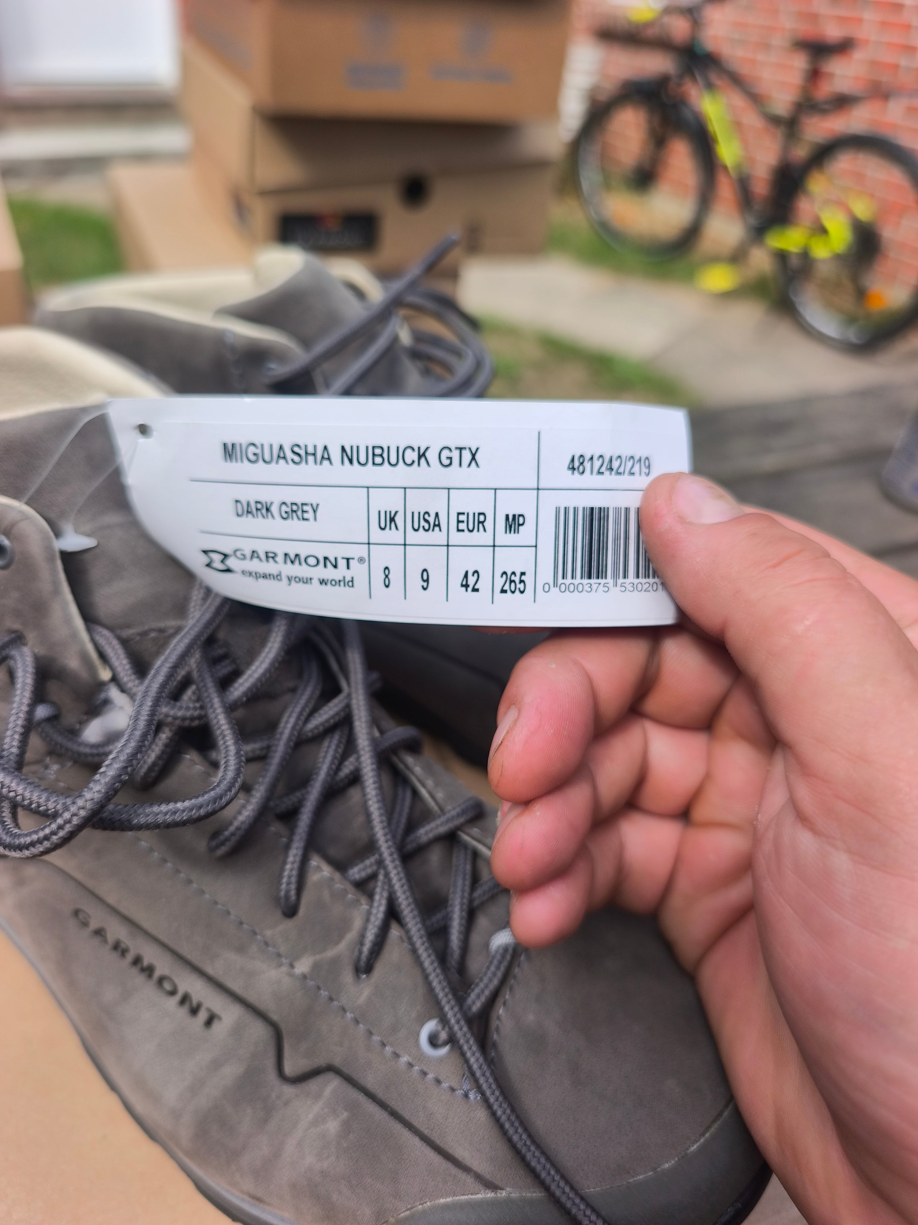 Garmont Miguasha Nubuck Goretex str 42, nye