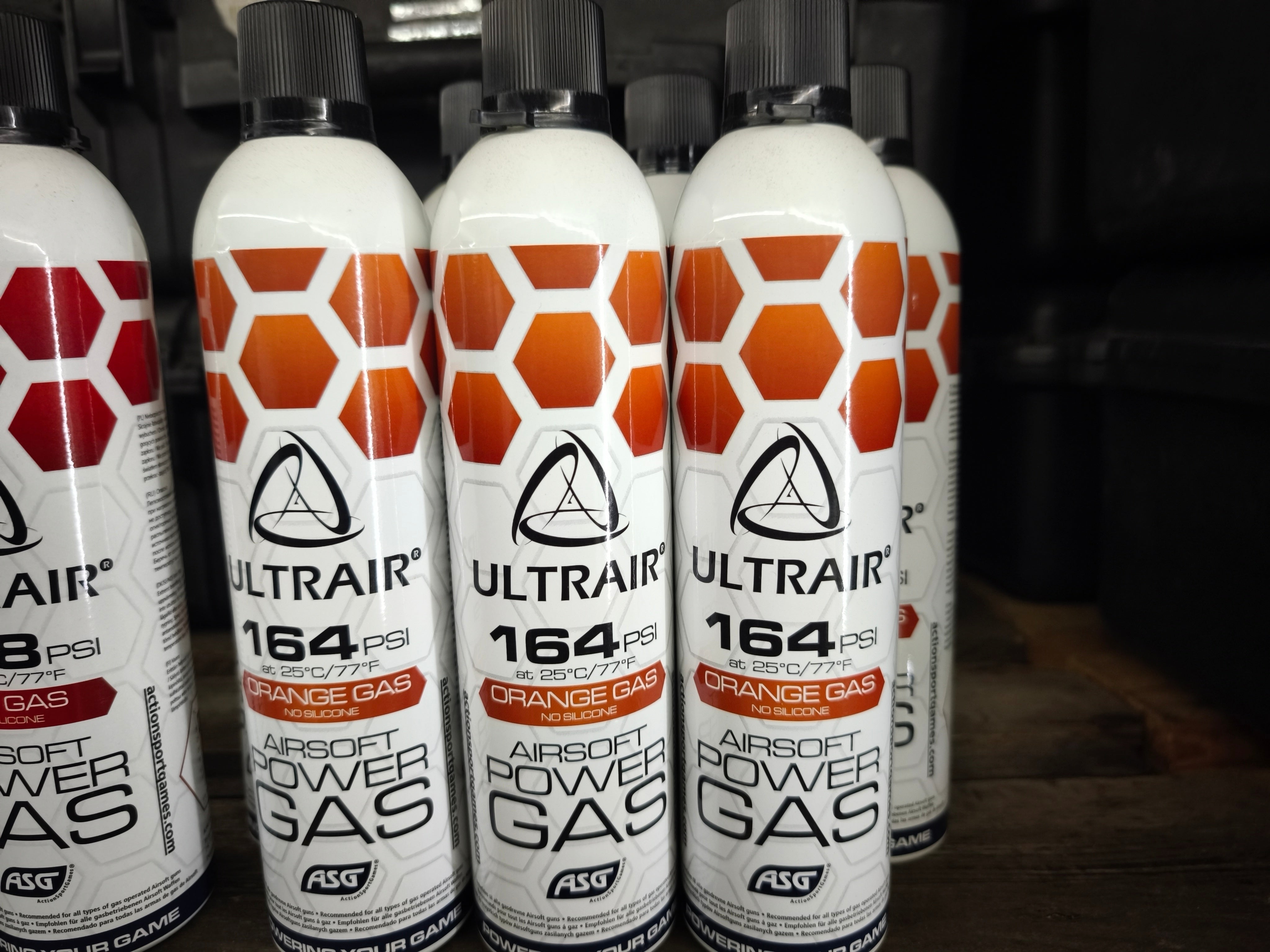 Ultrair gas til airsoftvåben