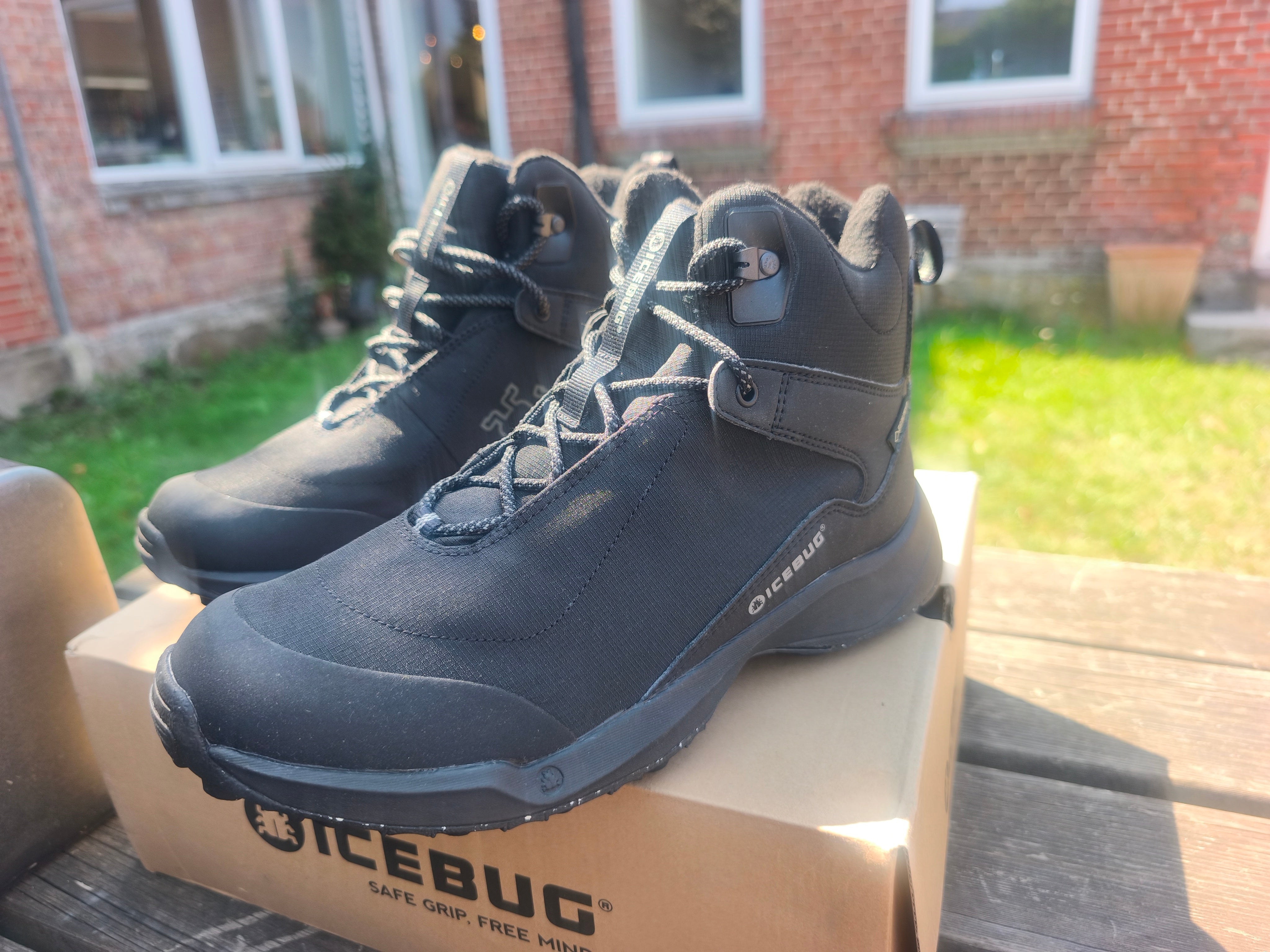 IceBug Pace3 Bugrip Goretex, størrelse 42, sort