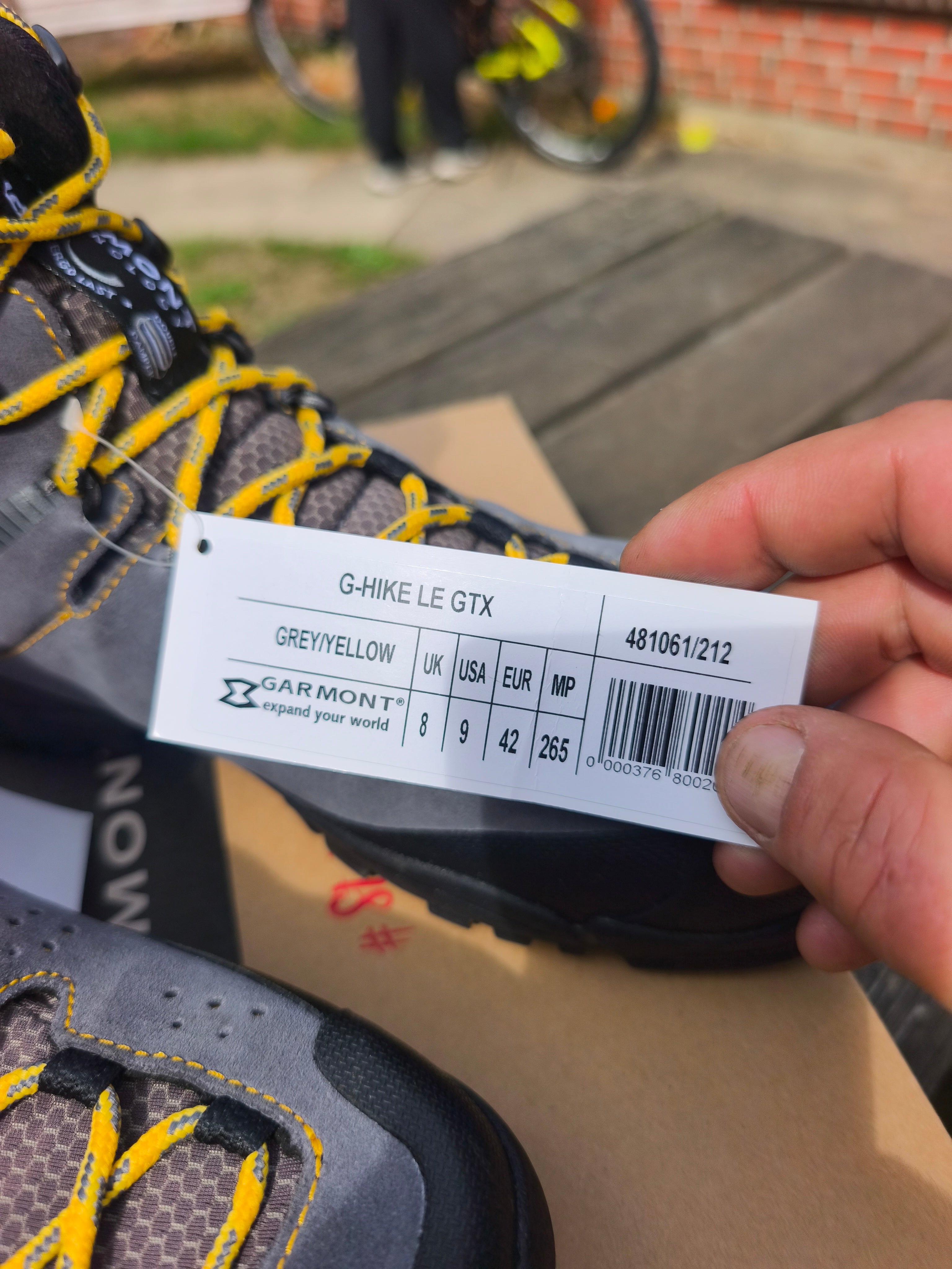 Garmont G-Hike LE Goretex, Str 42, nye