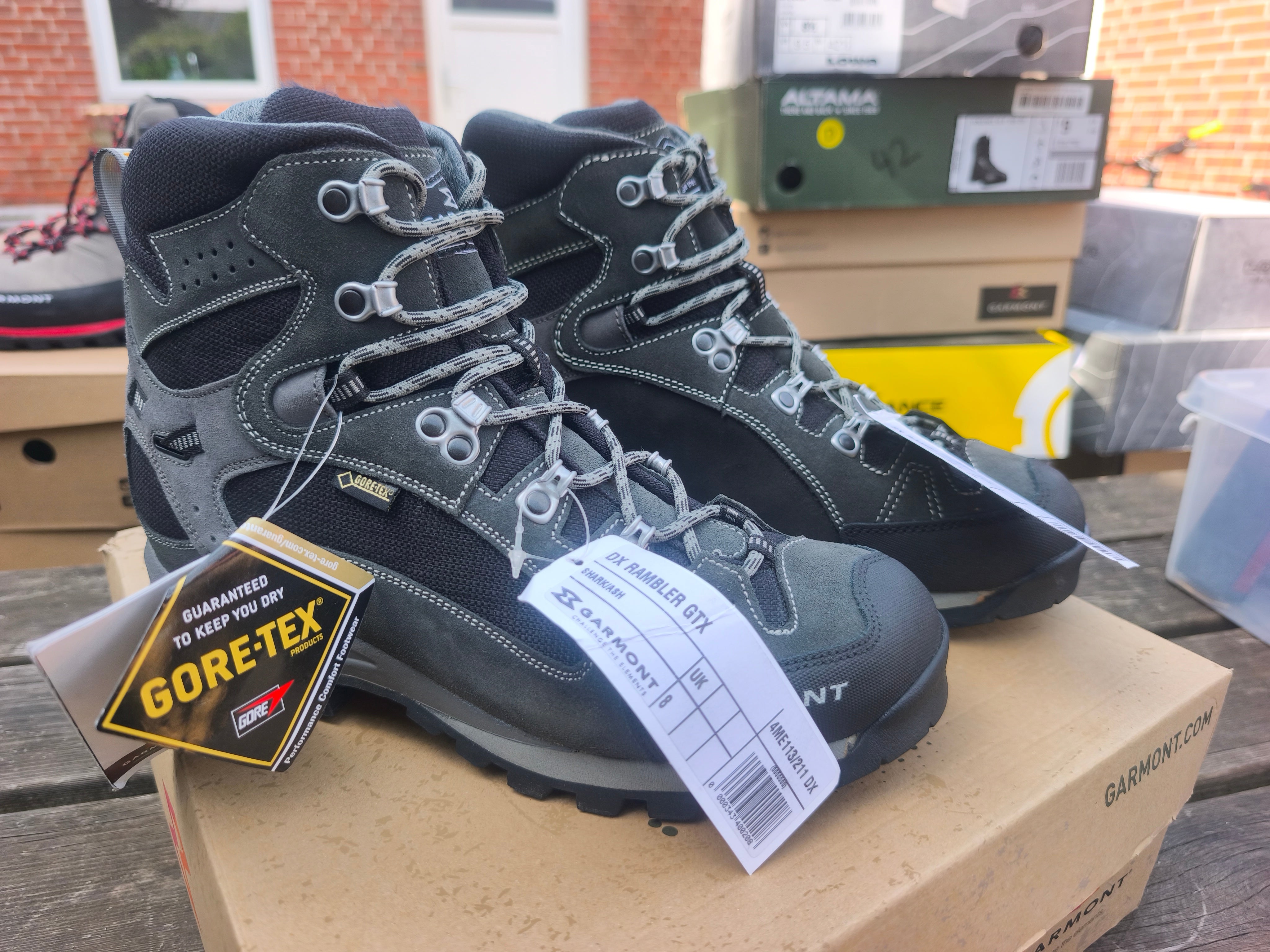 Garmont Rambler Goretex, størrelse 42, farve Shark/Ash