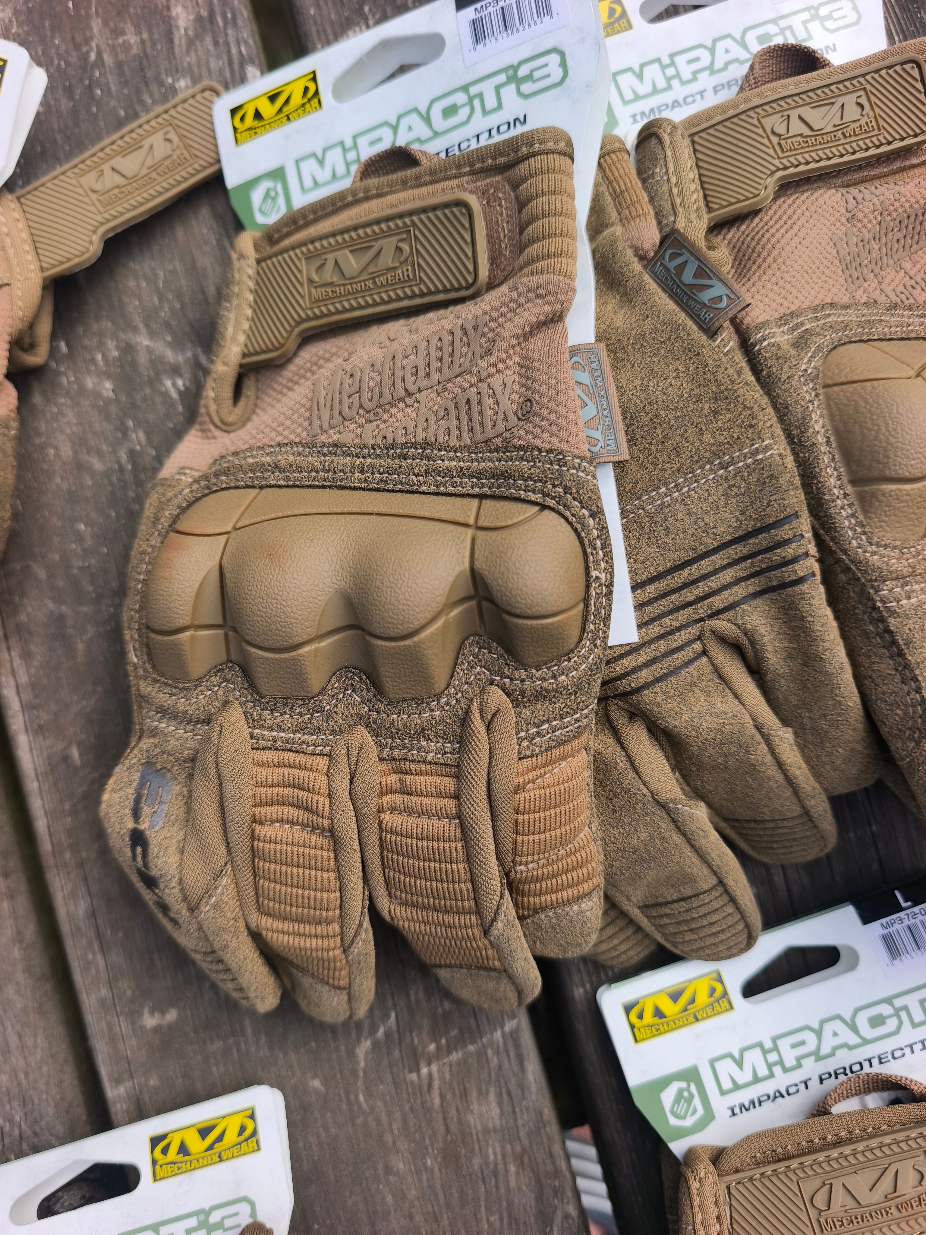 Mechanix M-Pact3, sand, nye