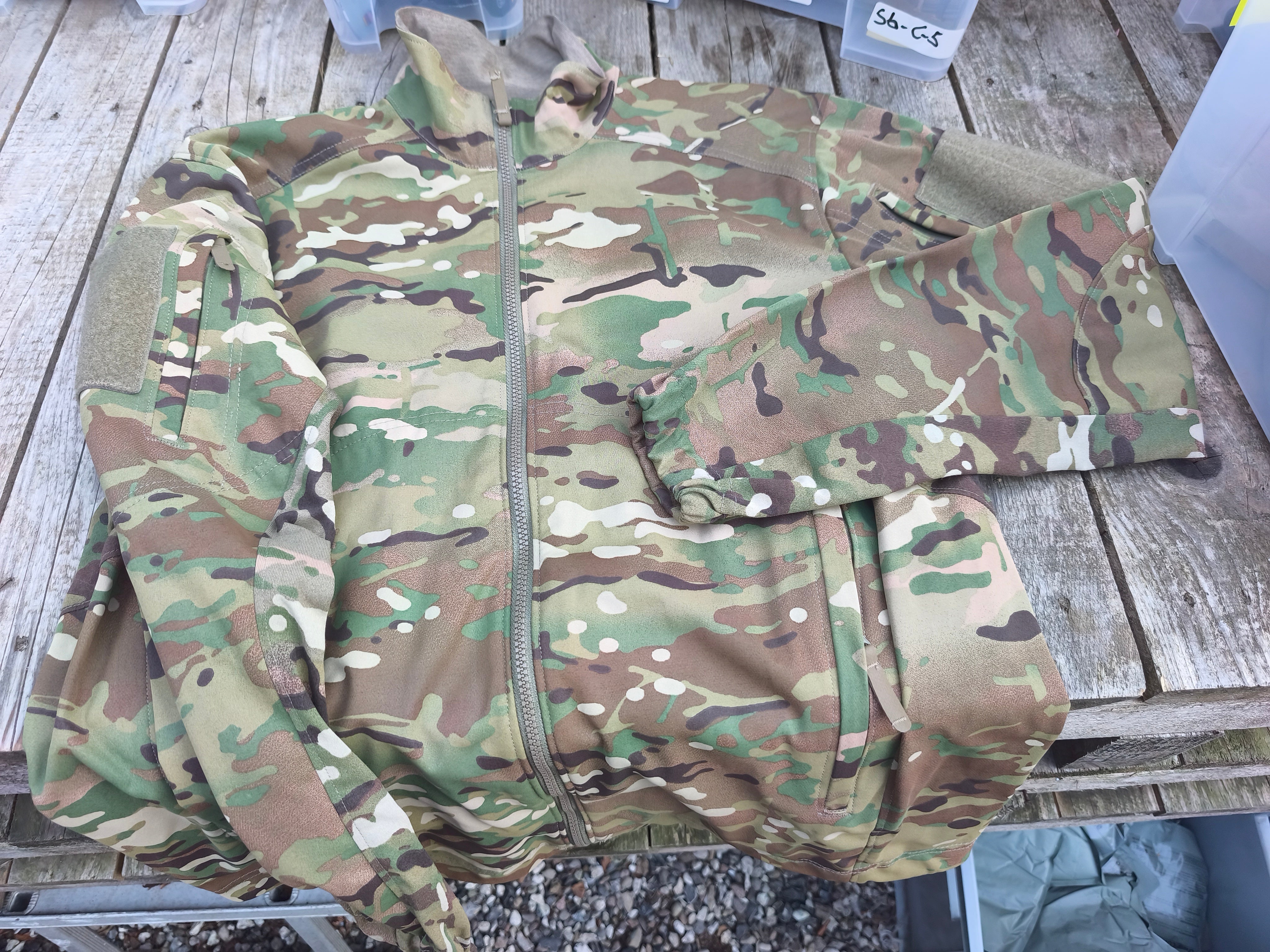 Massif prototype jakke, ny,multicam, large