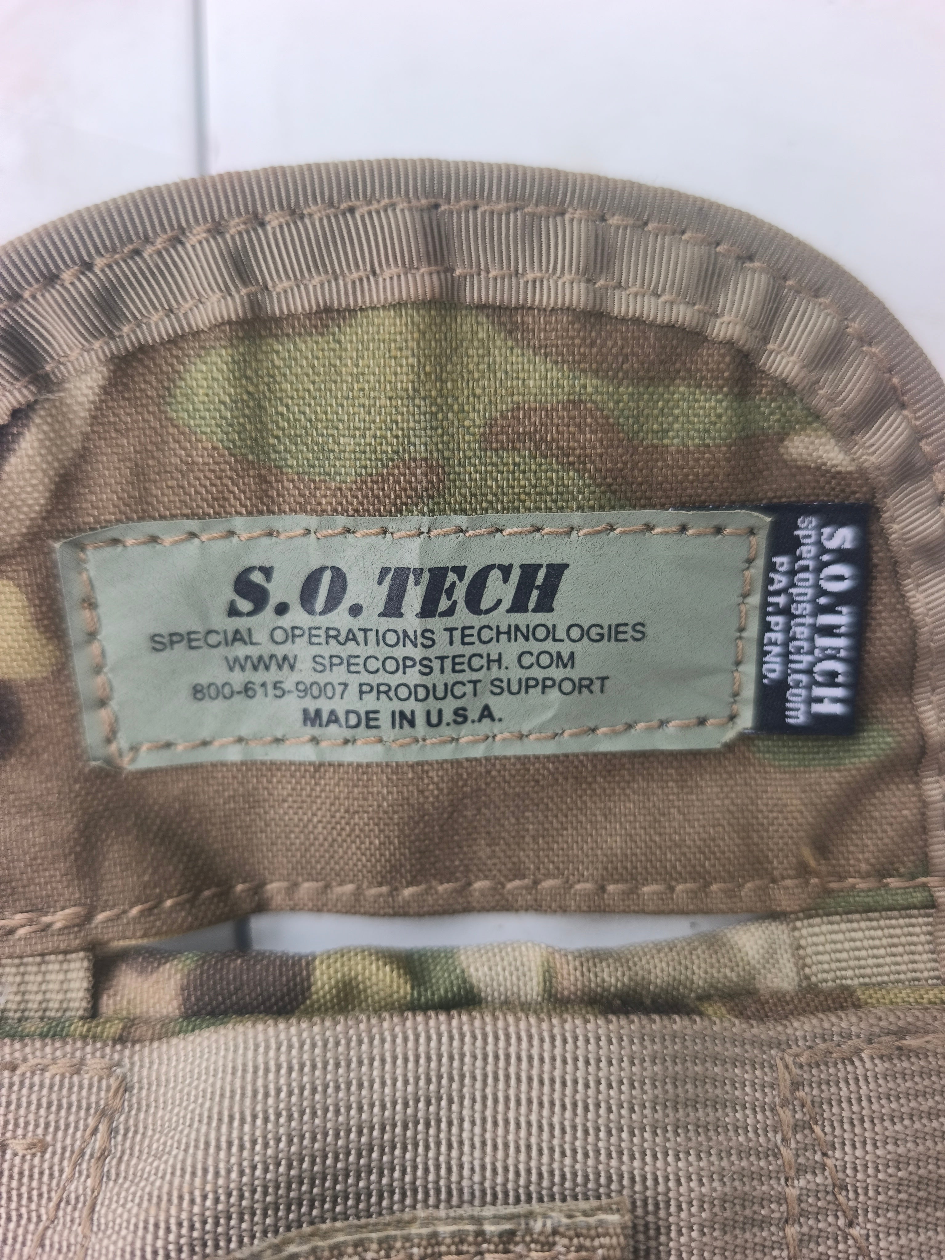 S.O. Tech wing radio lomme, ny, multicam
