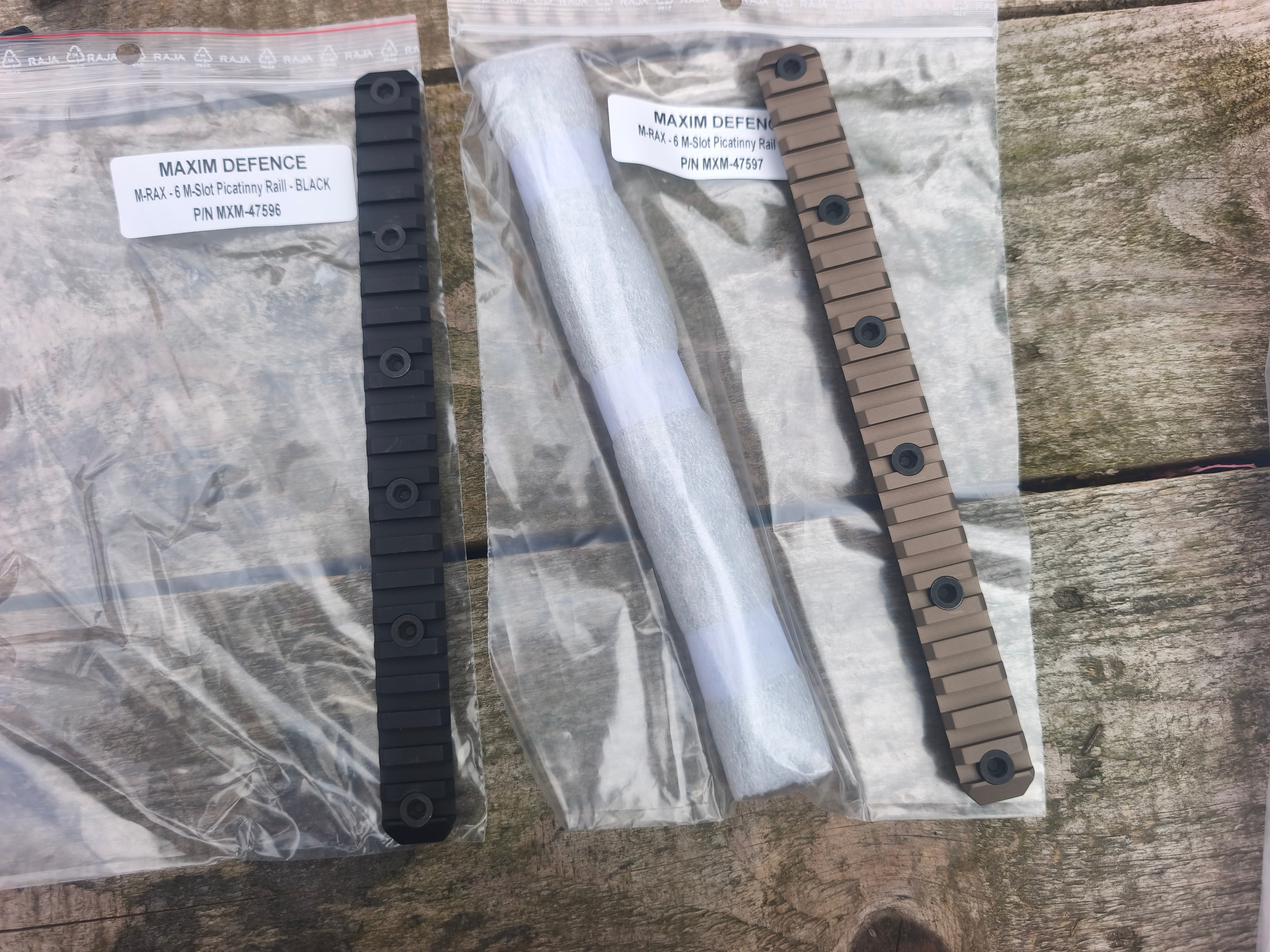 Maxim Defense Mrax M-lok rail til gevær m25 størrelse 6