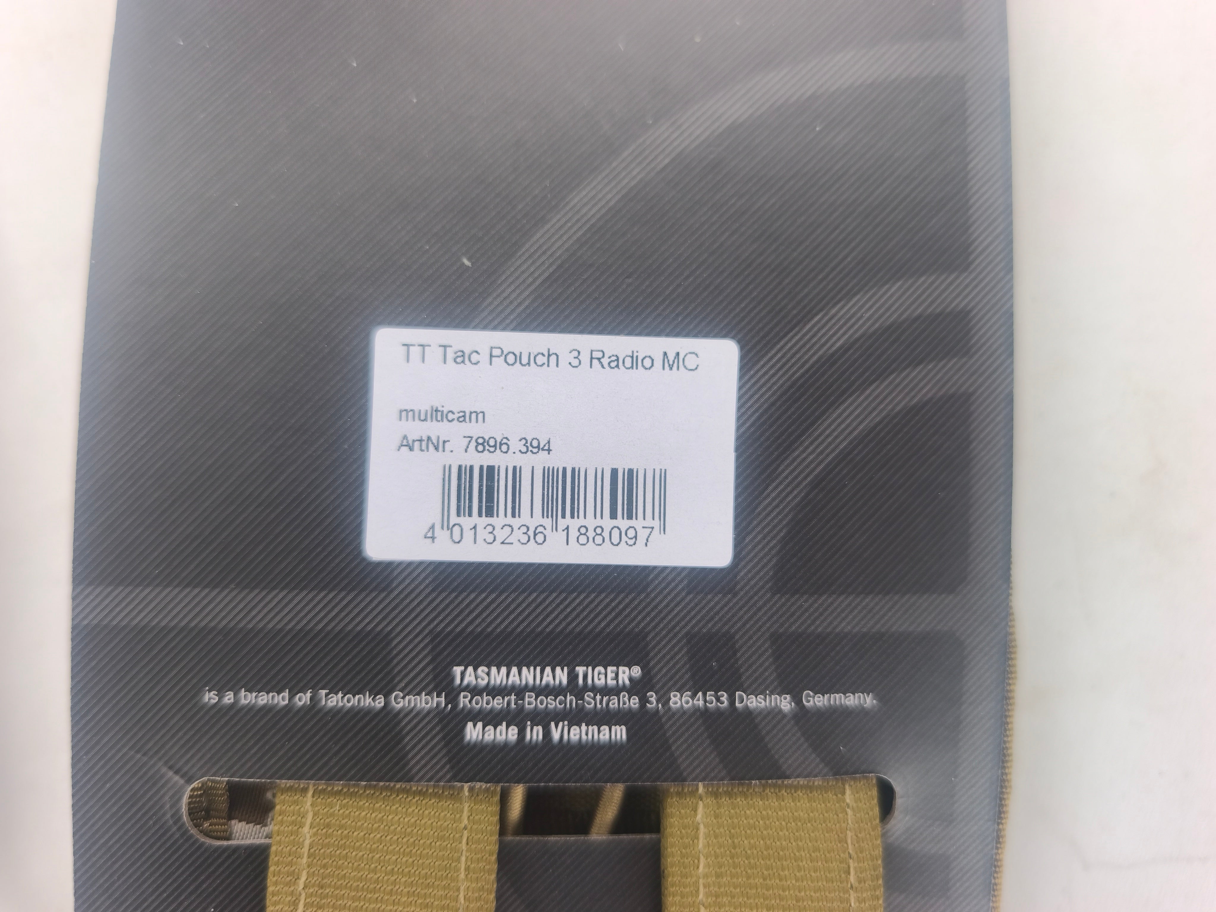 Tasmanian Tiger Radio lomme, multicam