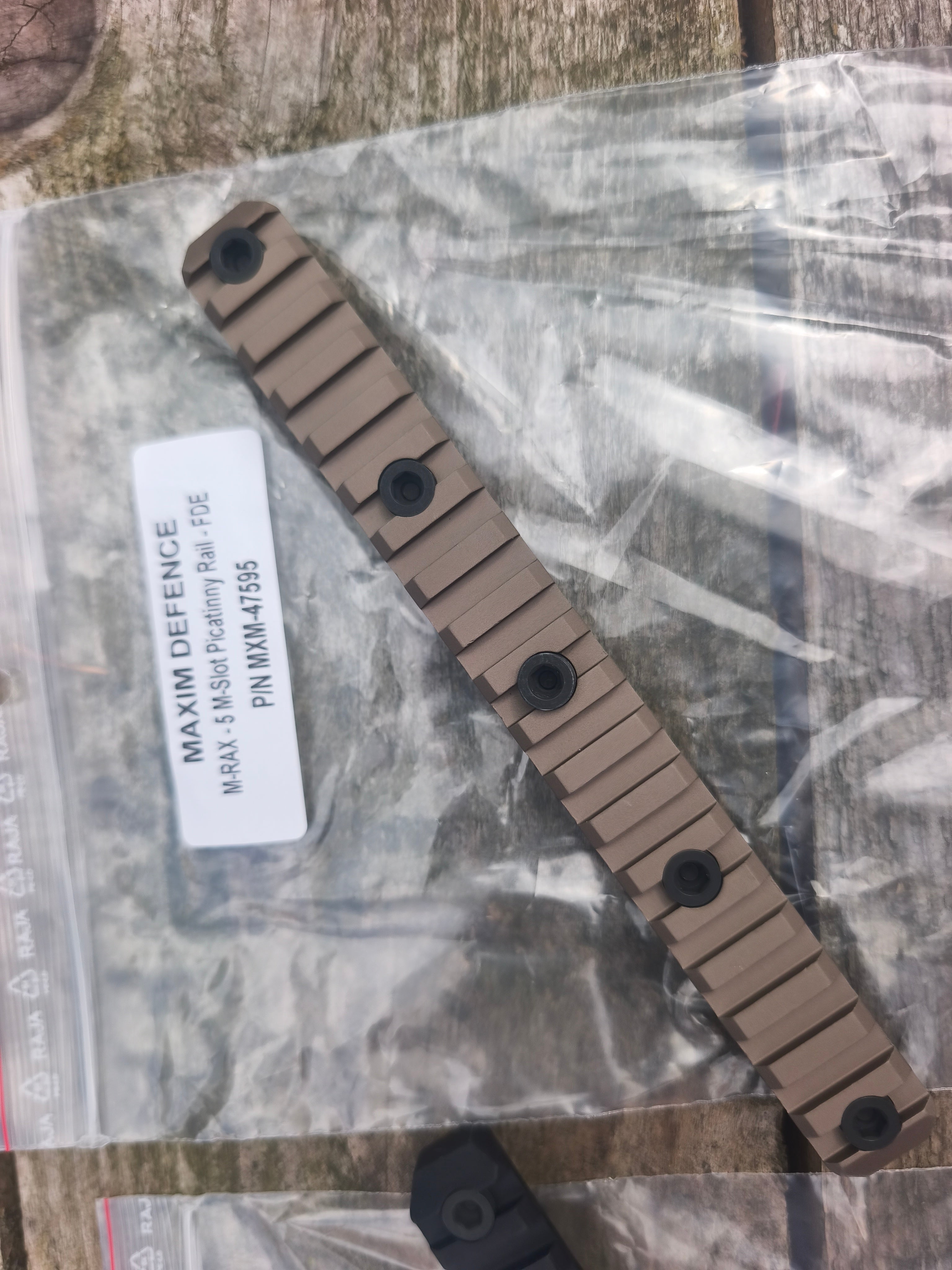 Maxim Defense Mrax M-lok rail til gevær m25, størrelse 5