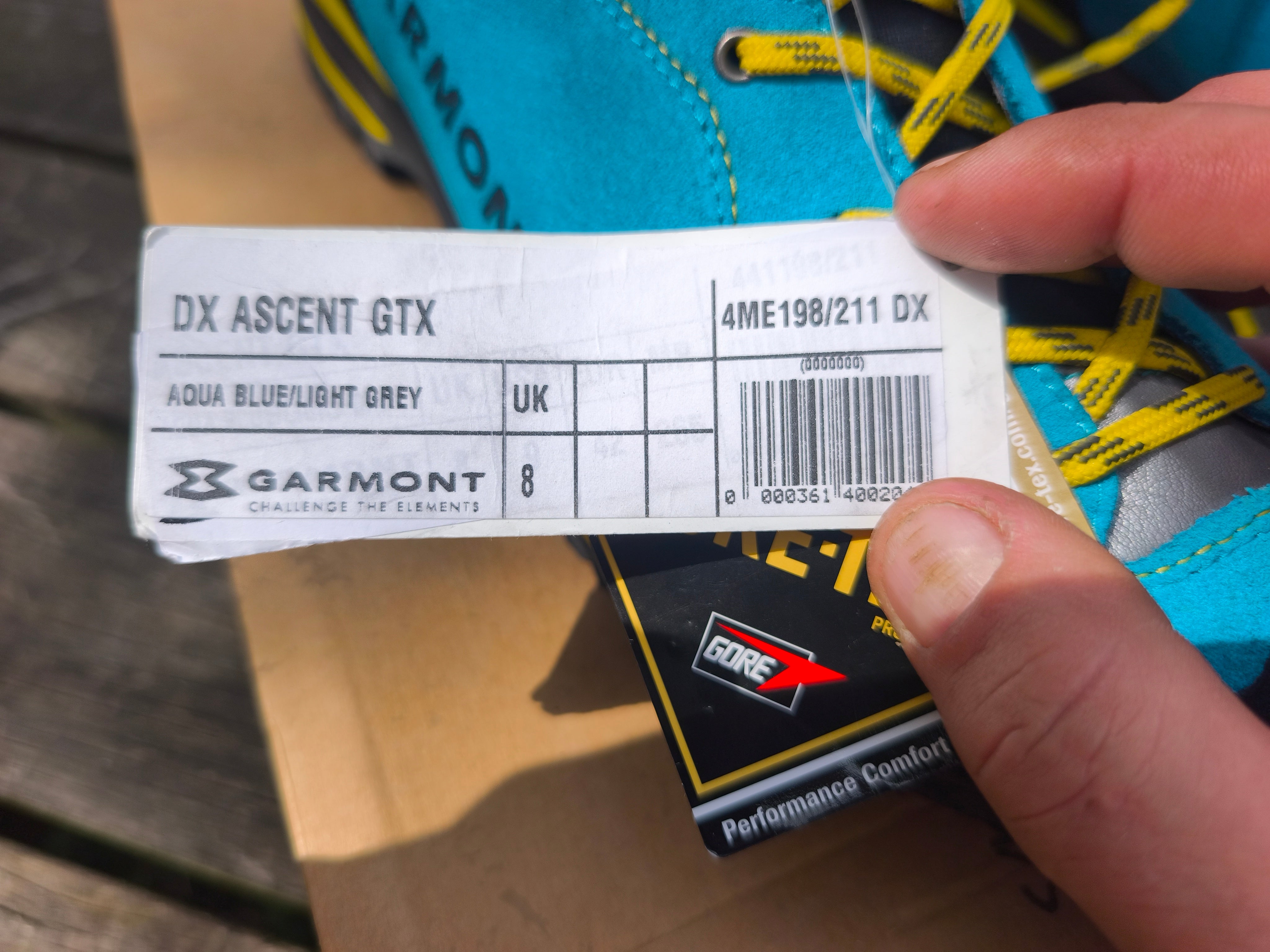 Garmont Ascent Goretex størrelse 42, nye