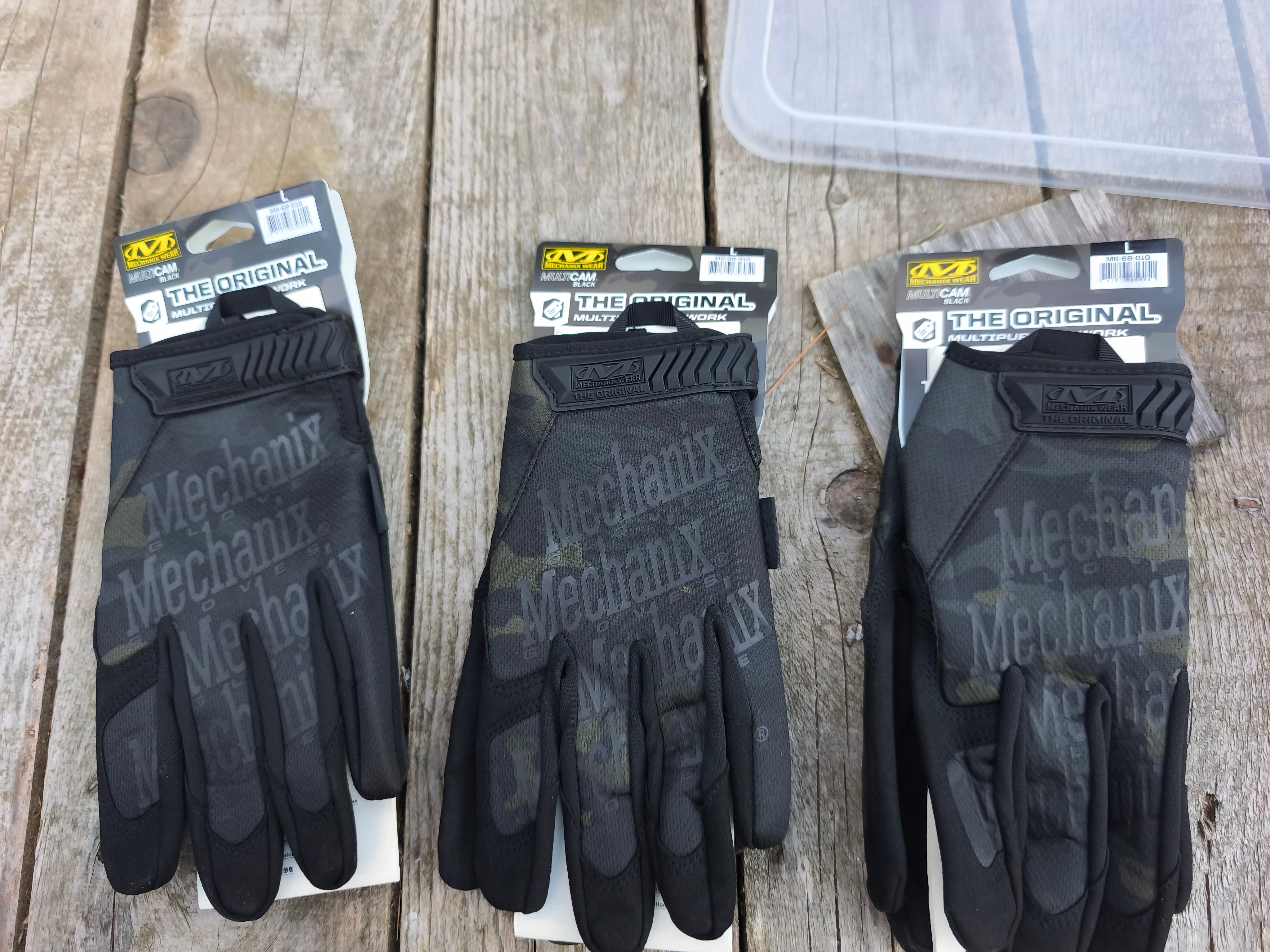 Mechanix, large og medium, multicam black
