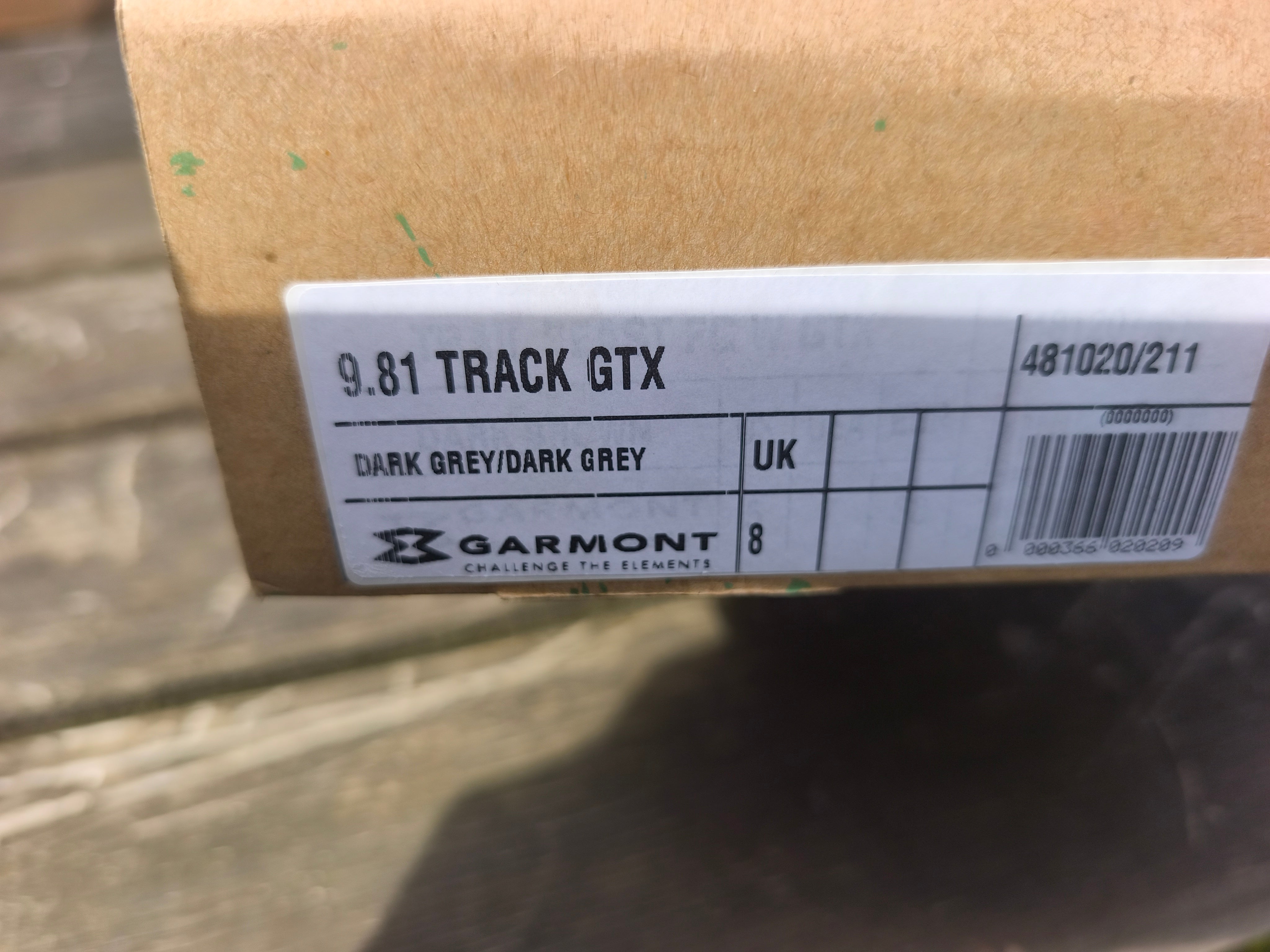 Garmont 9.81 Track, Goretex, størrelse 42, nye