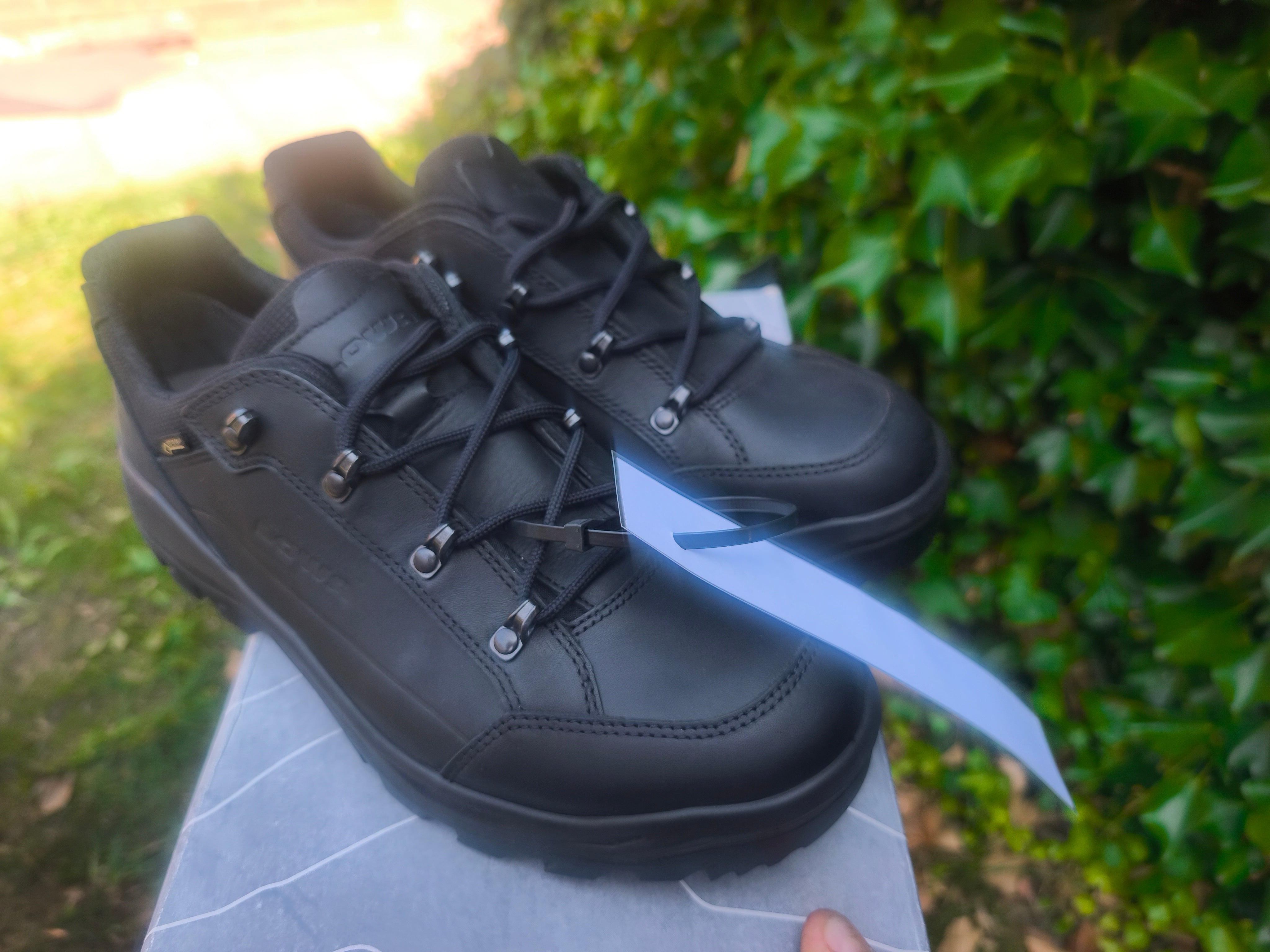 Lowa Renegade II GTX LO TF størrelse 42,5, sort