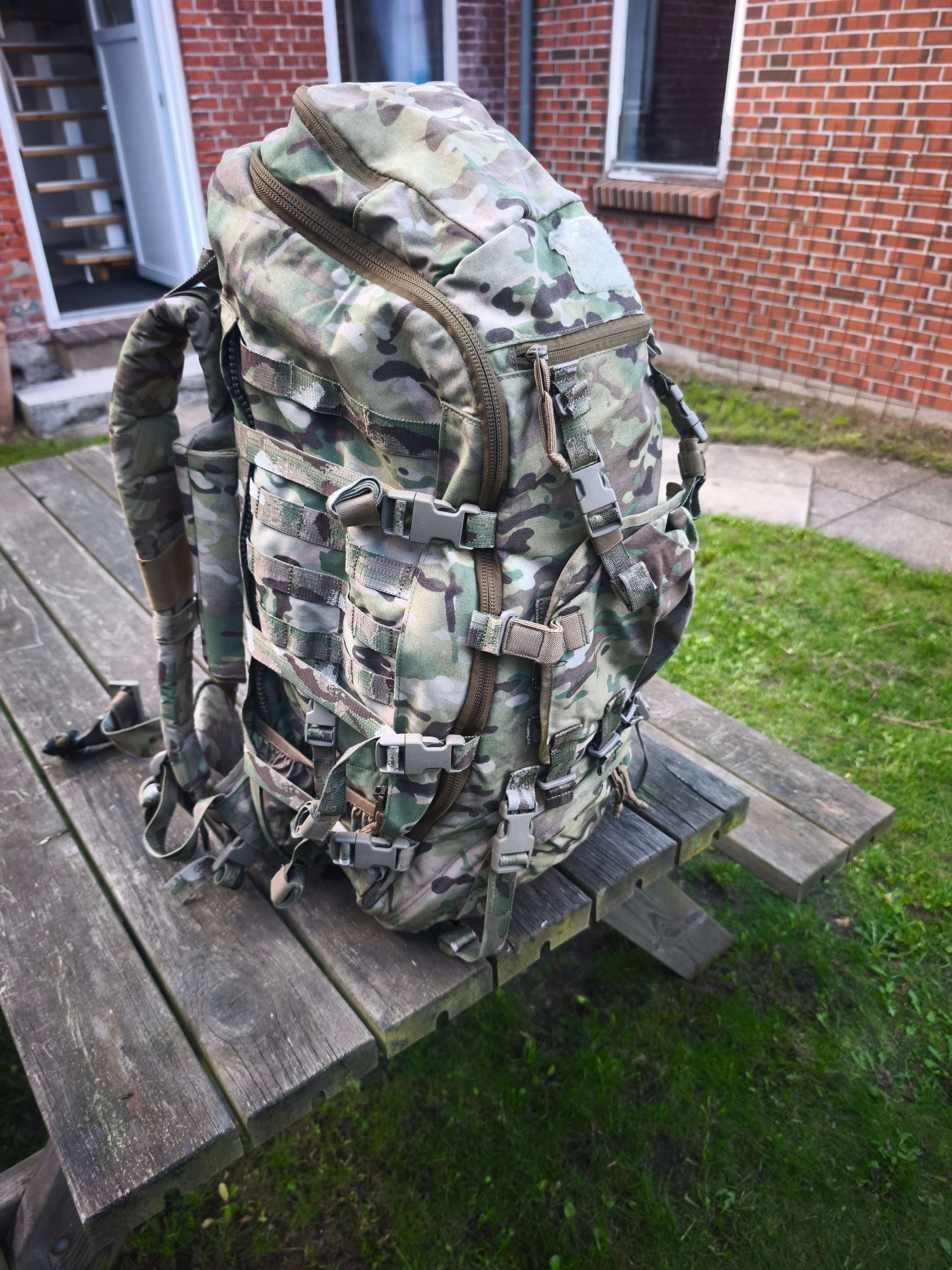 M/70 liters rygsæk fra forsvaret