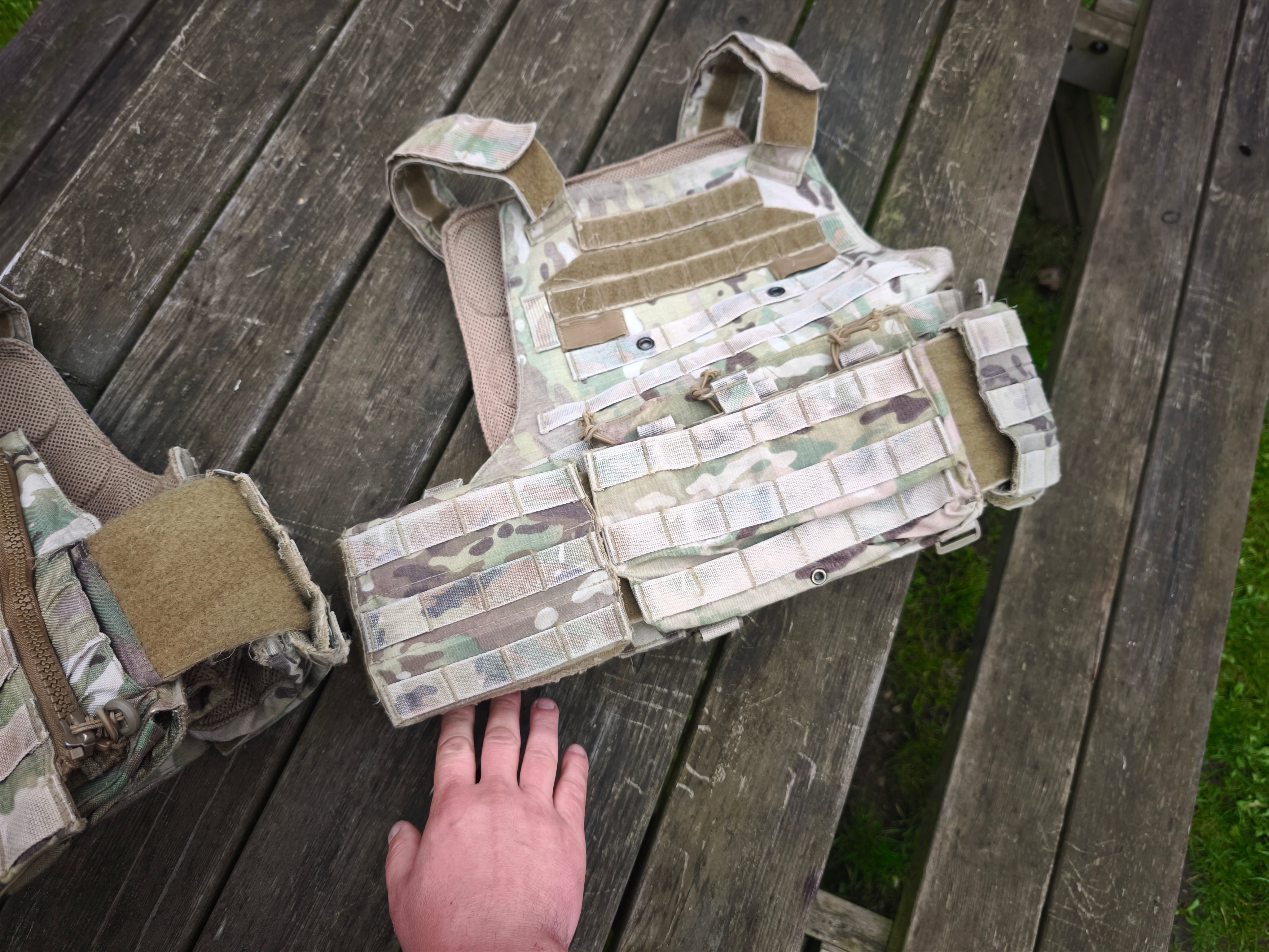 TYR PICO Platecarrier fra det danske forsvar, Multicam