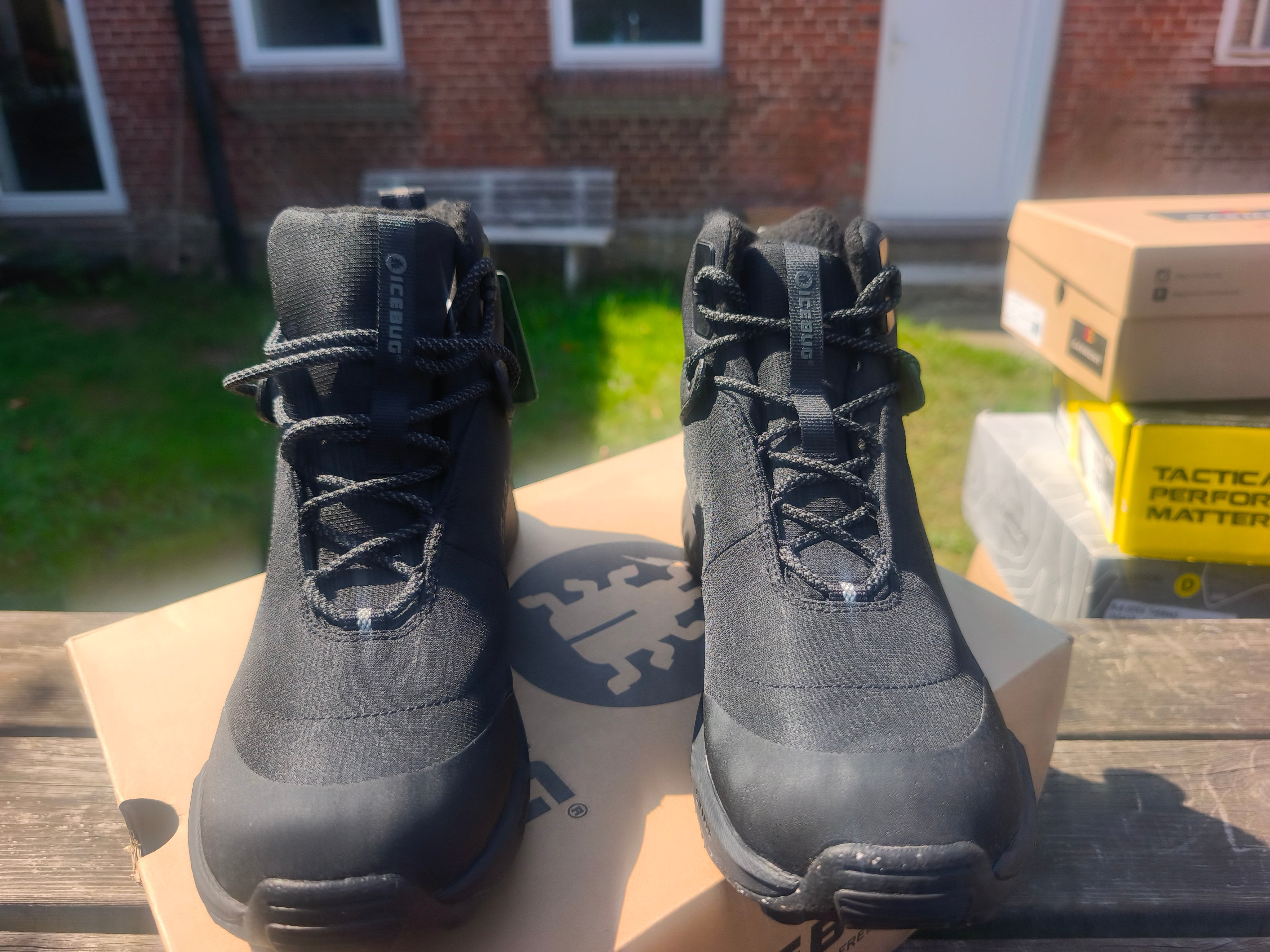 IceBug Pace3 Bugrip Goretex, størrelse 42, sort