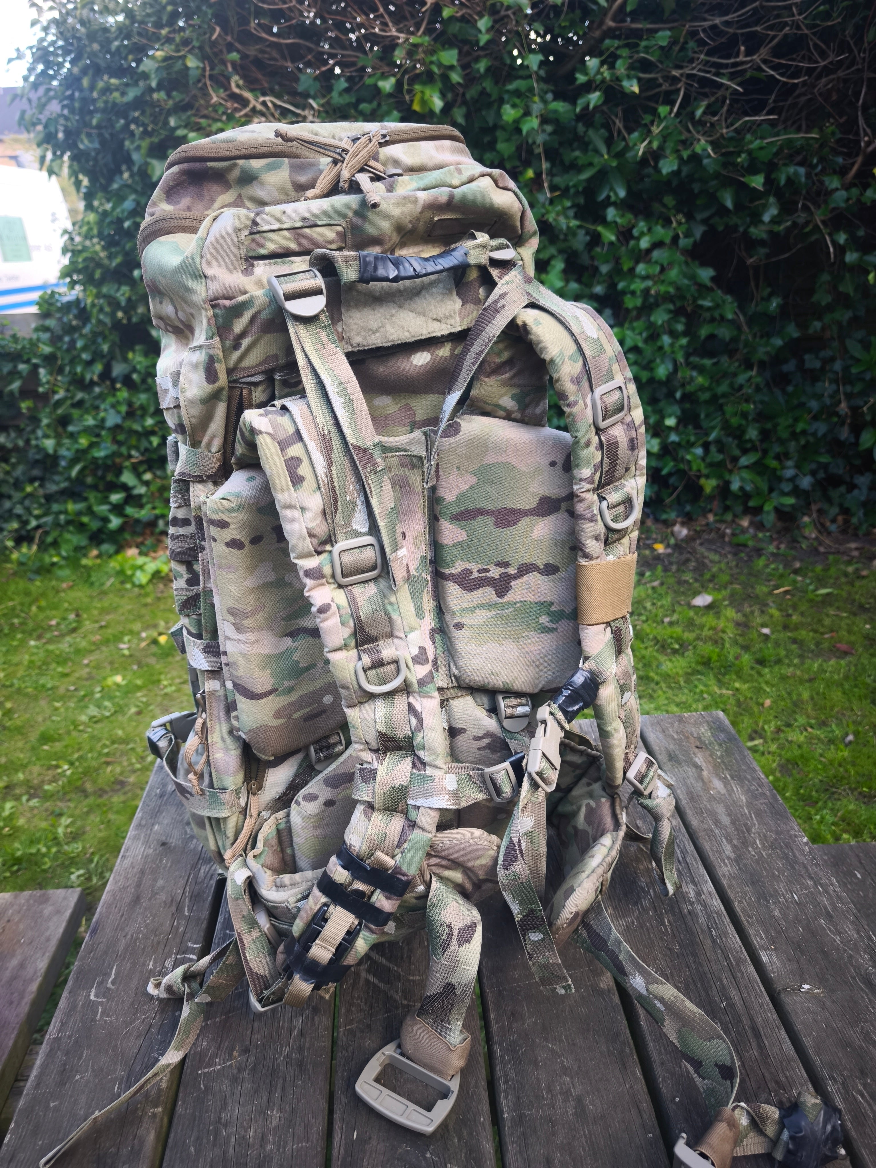 M/70 liters rygsæk fra forsvaret