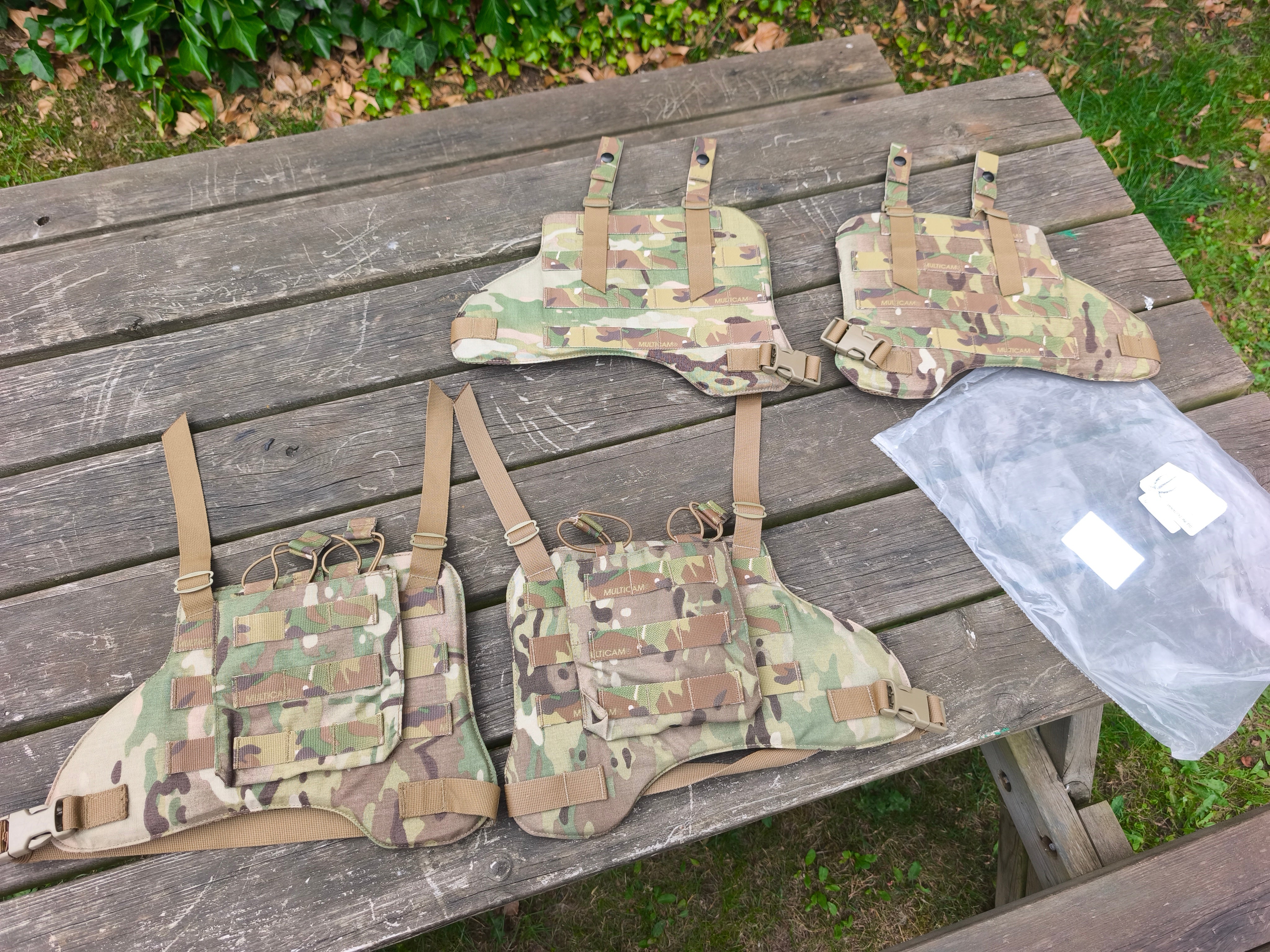 Tyr Tactical, Ballistiske lårpaneler, 2 versioner