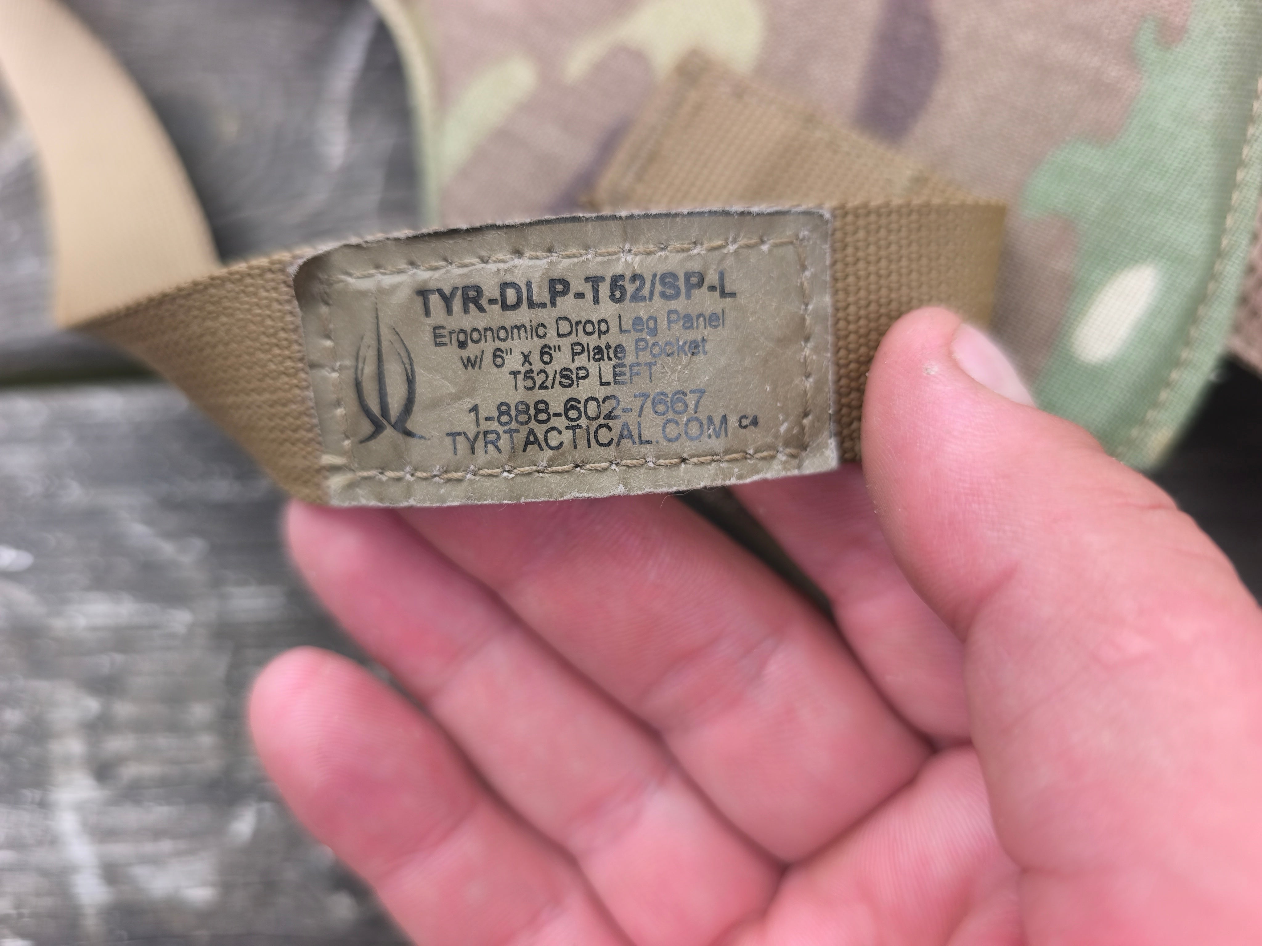 Tyr Tactical, Ballistiske lårpaneler, 2 versioner