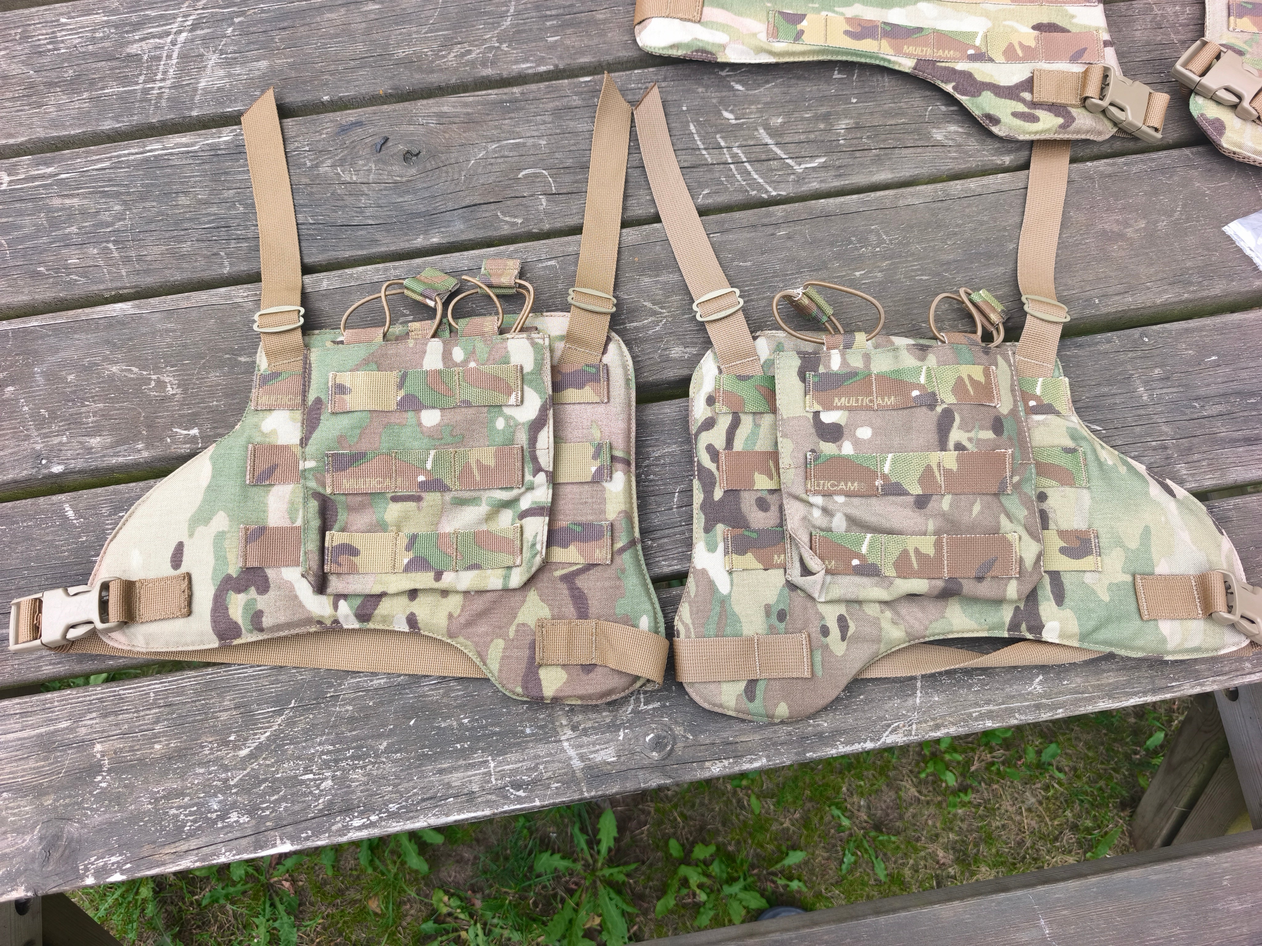 Tyr Tactical, Ballistiske lårpaneler, 2 versioner