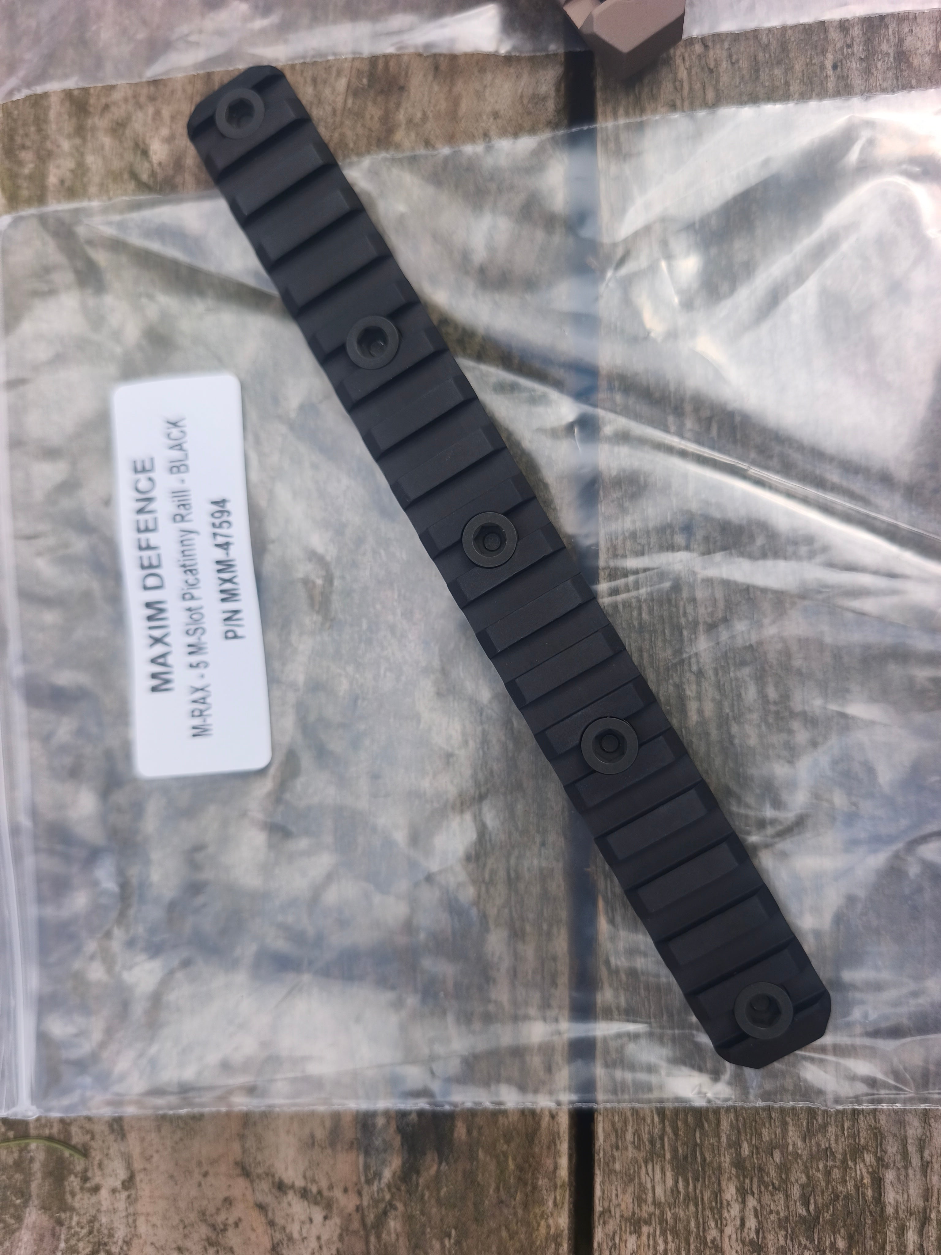 Maxim Defense Mrax M-lok rail til gevær m25, størrelse 5