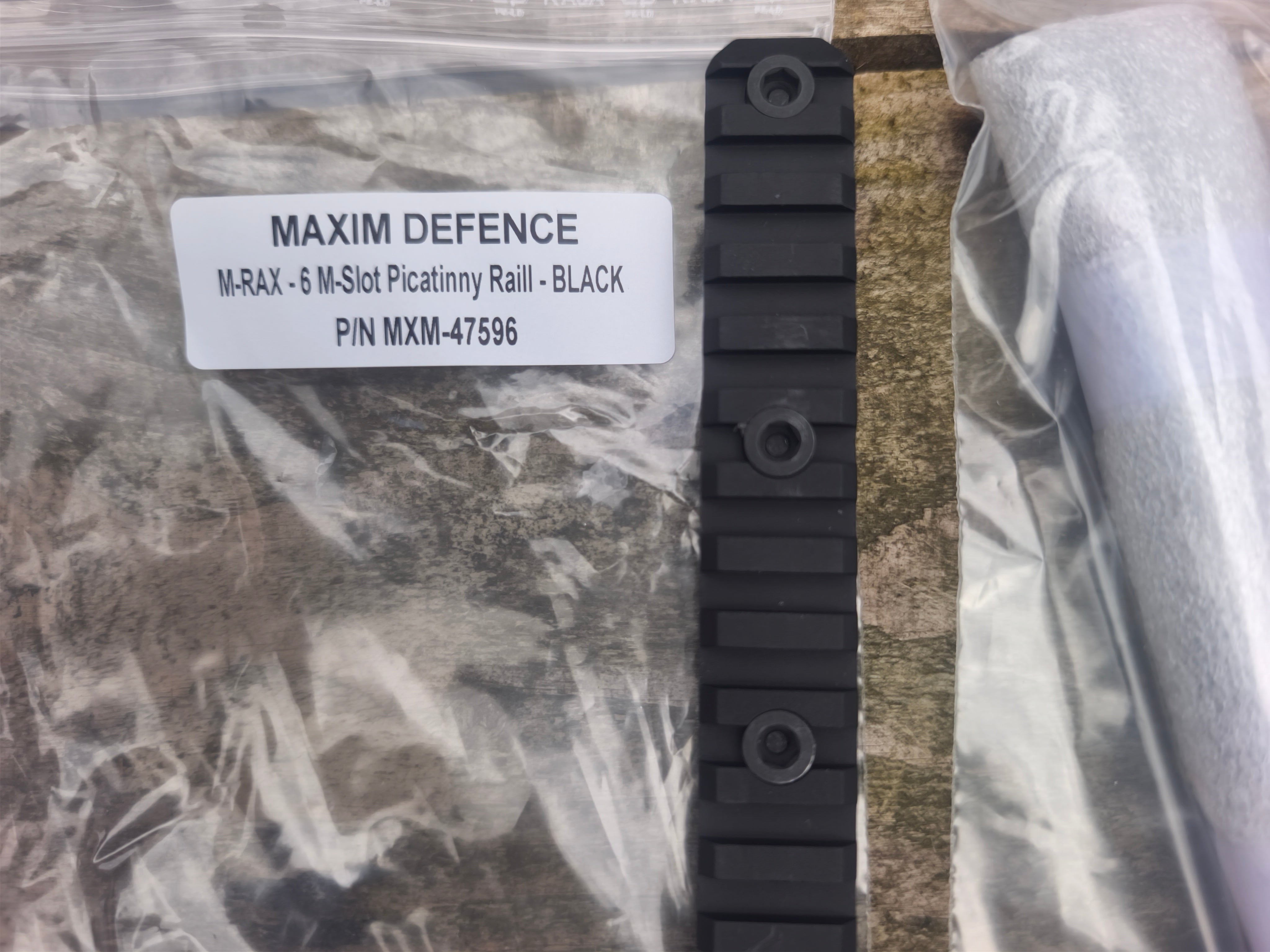 Maxim Defense Mrax M-lok rail til gevær m25 størrelse 6