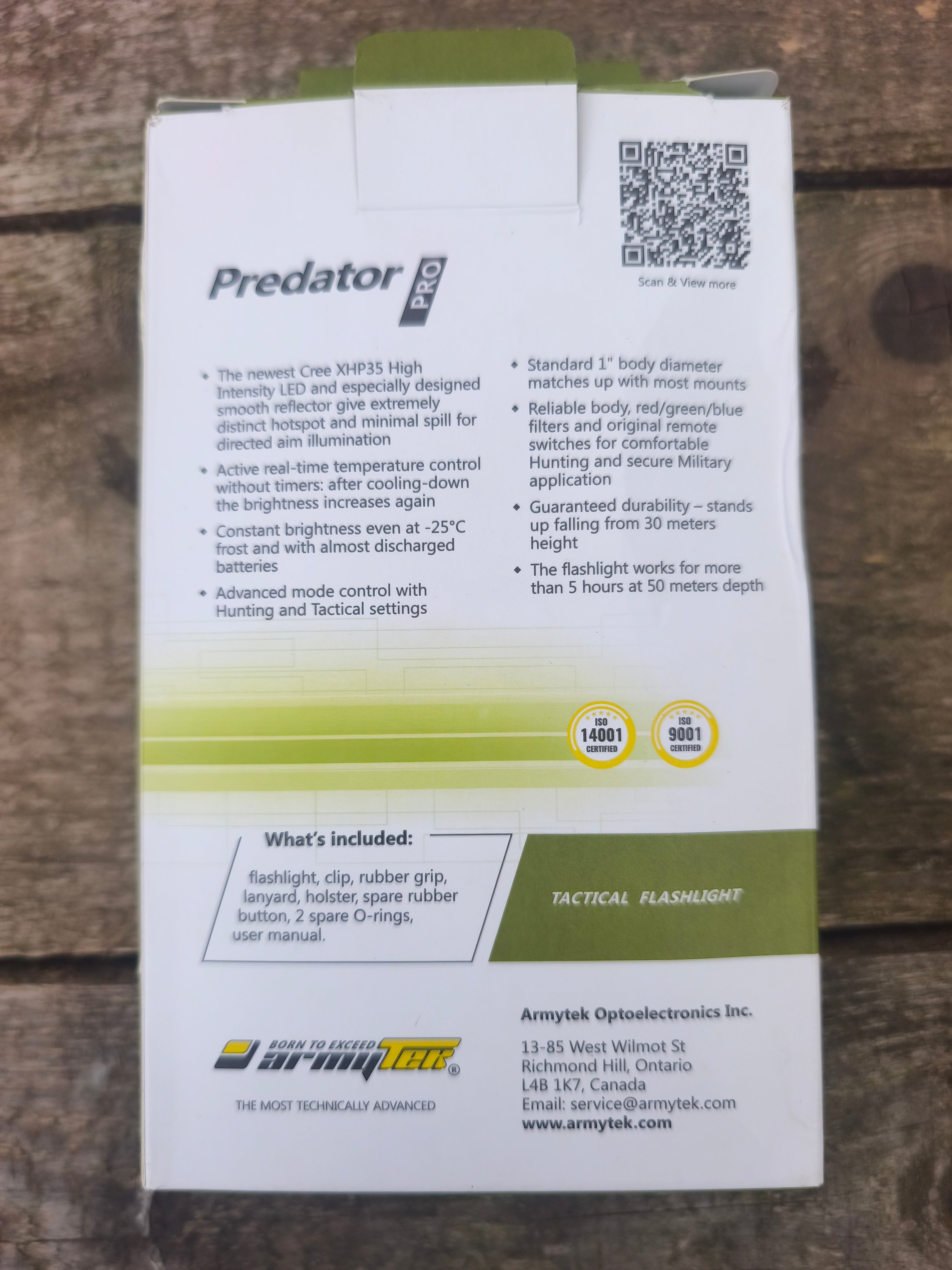 Armytek Predator Pro, 1700 lumens, ny
