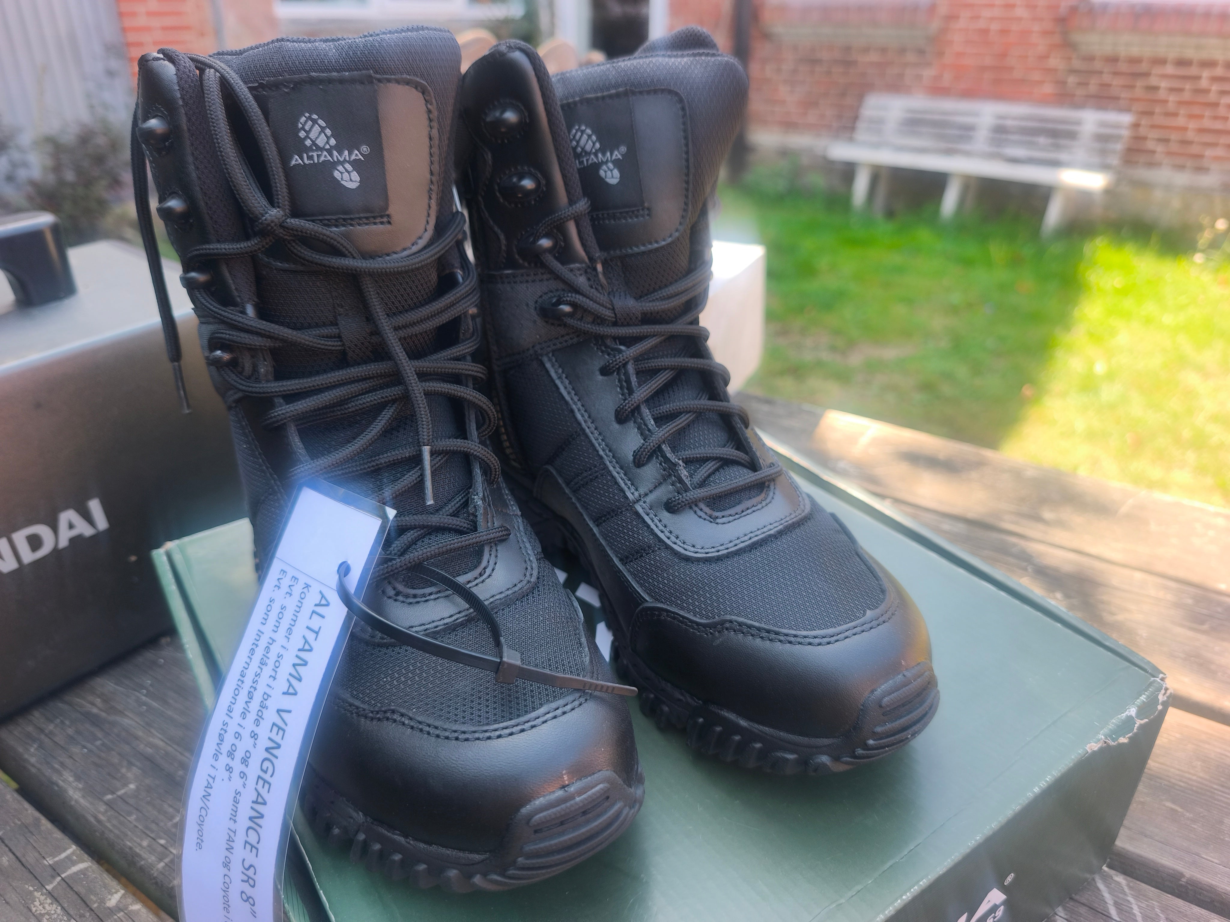 Altama Vengeance SR8 Sort, størrelse 42