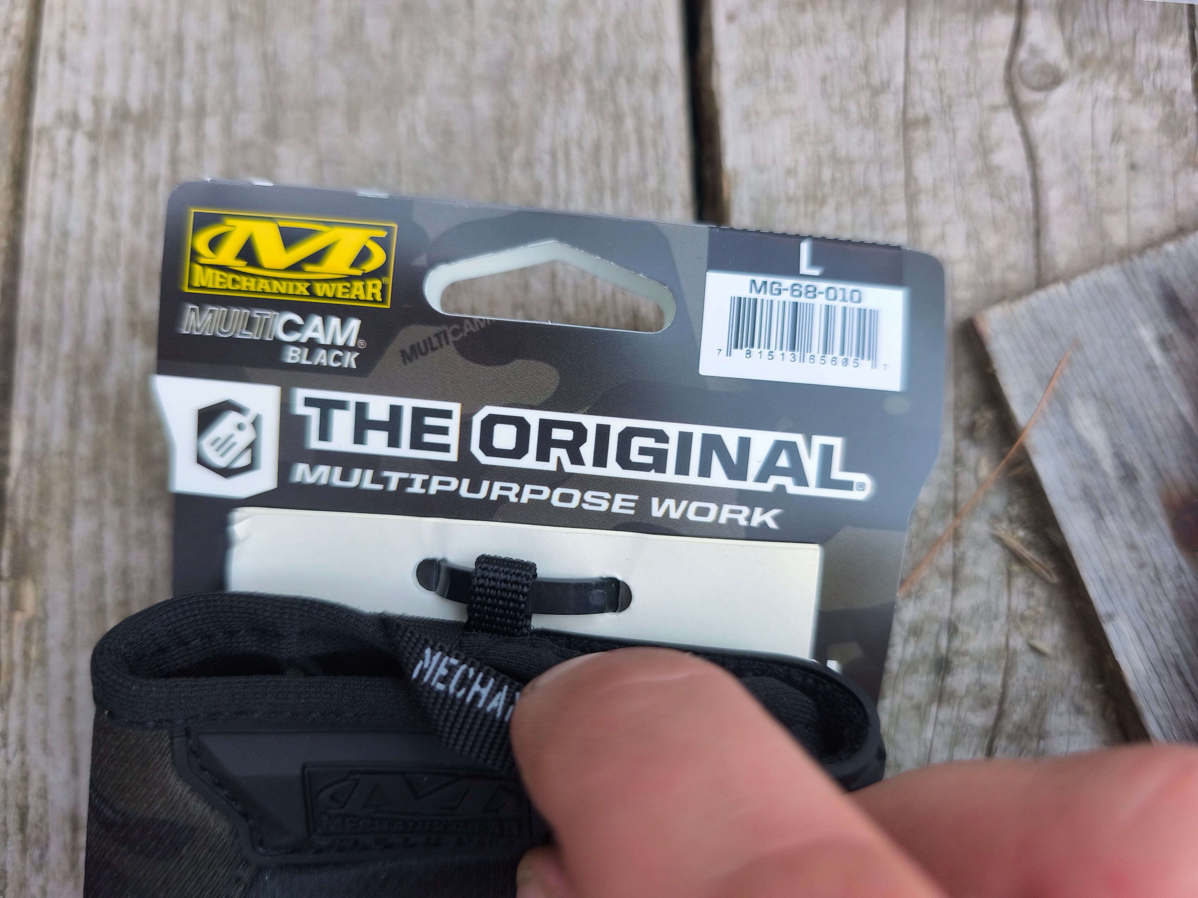 Mechanix, large og medium, multicam black