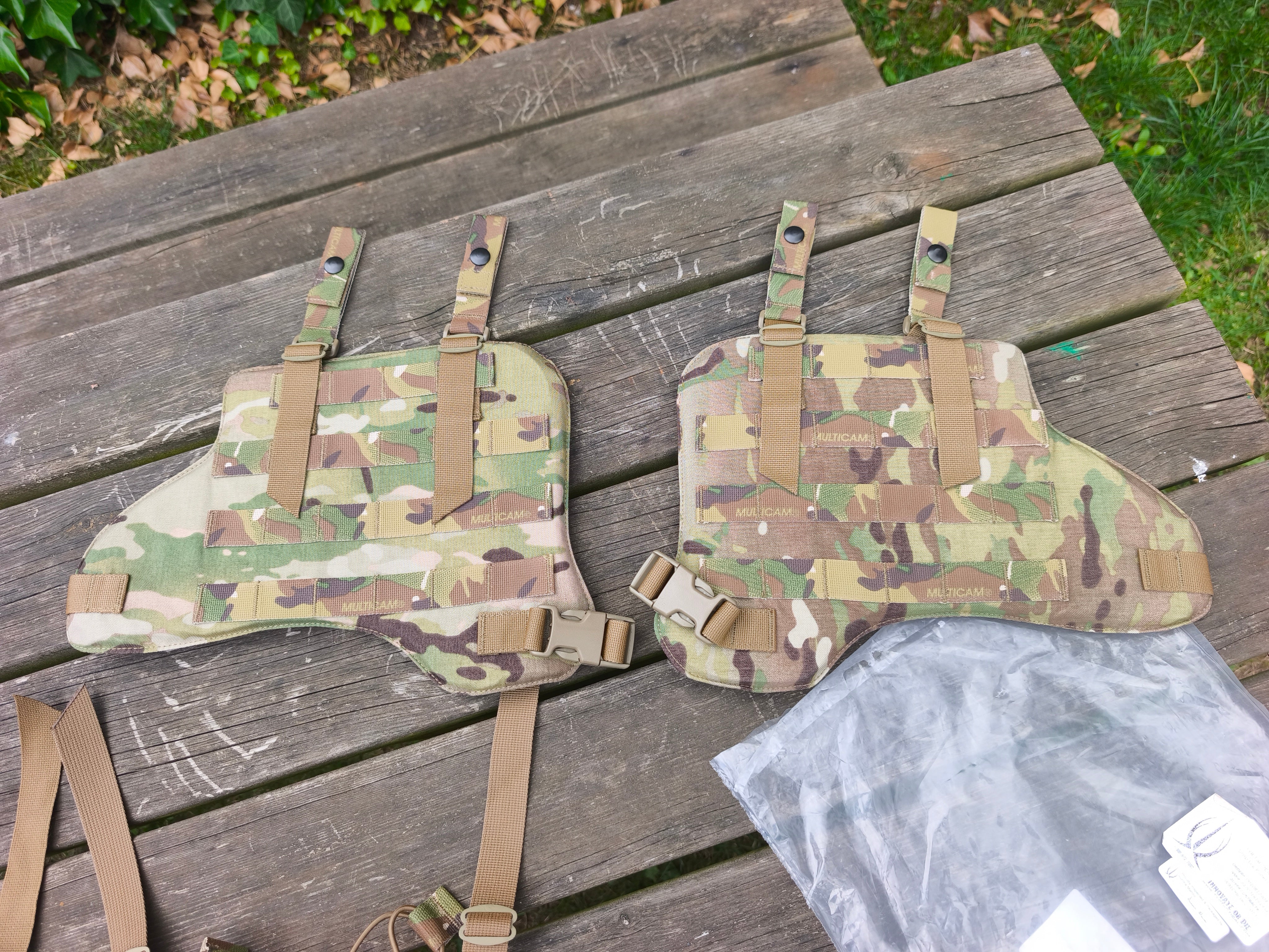 Tyr Tactical, Ballistiske lårpaneler, 2 versioner