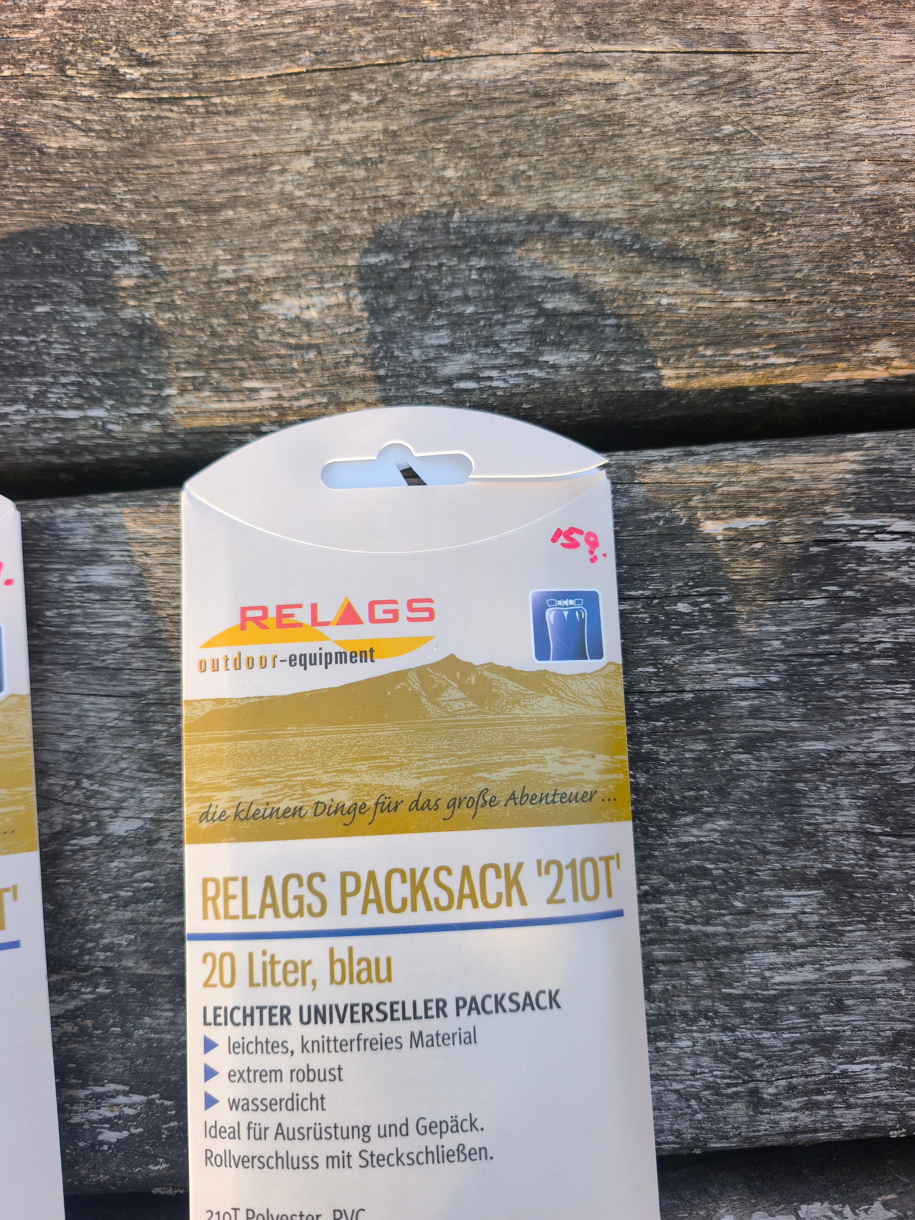 Relags vandtæt pose 20 liter