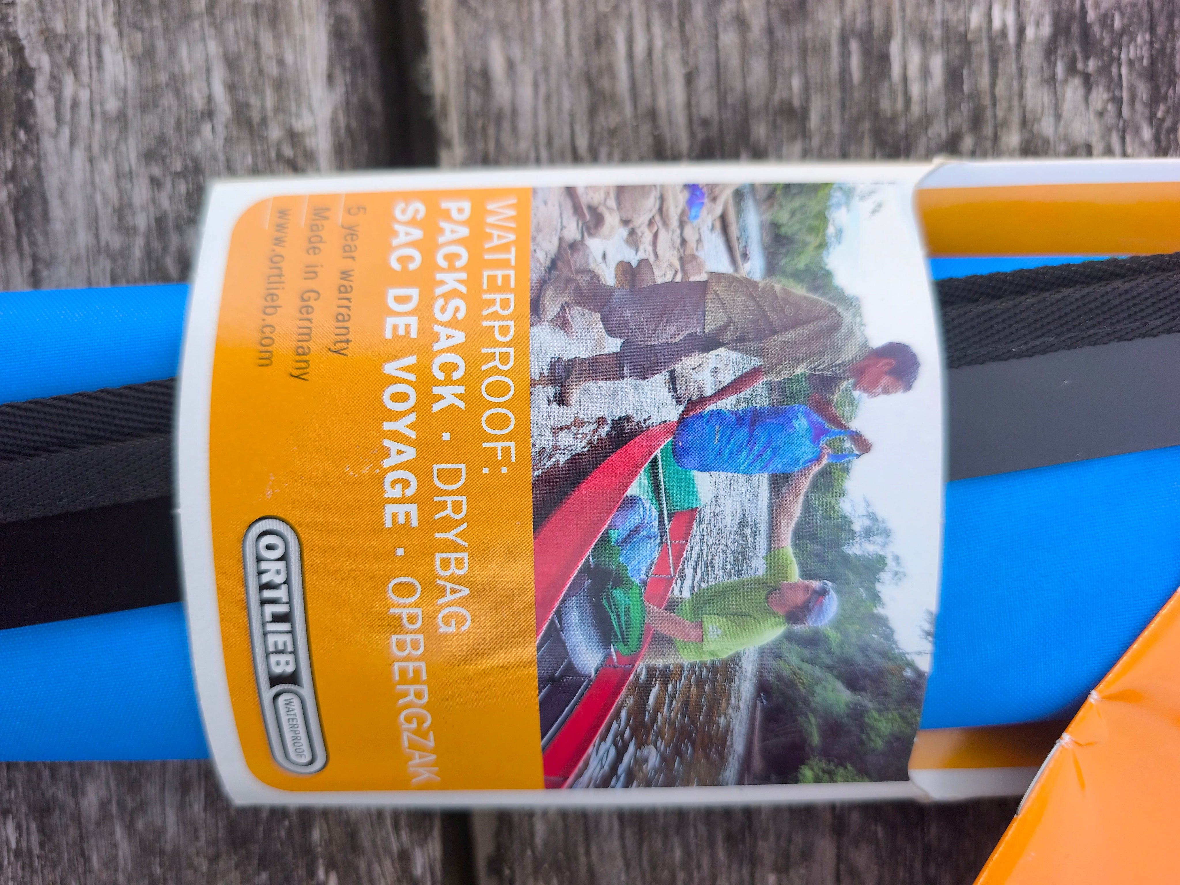 Ortlieb Packsack PS 17,  22 liter, blå