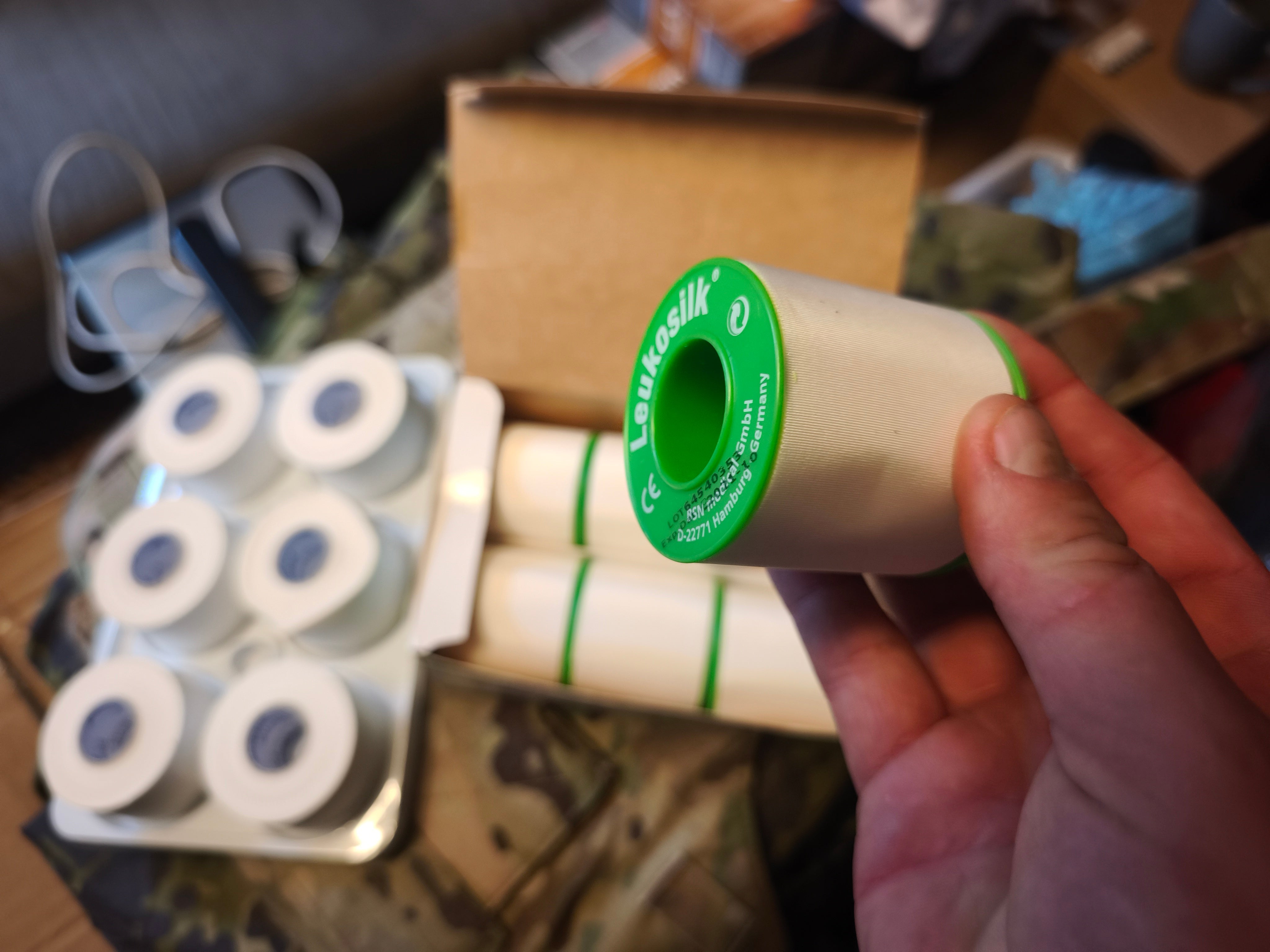 Leukosilk medicinsk tape 5cmx920 cm