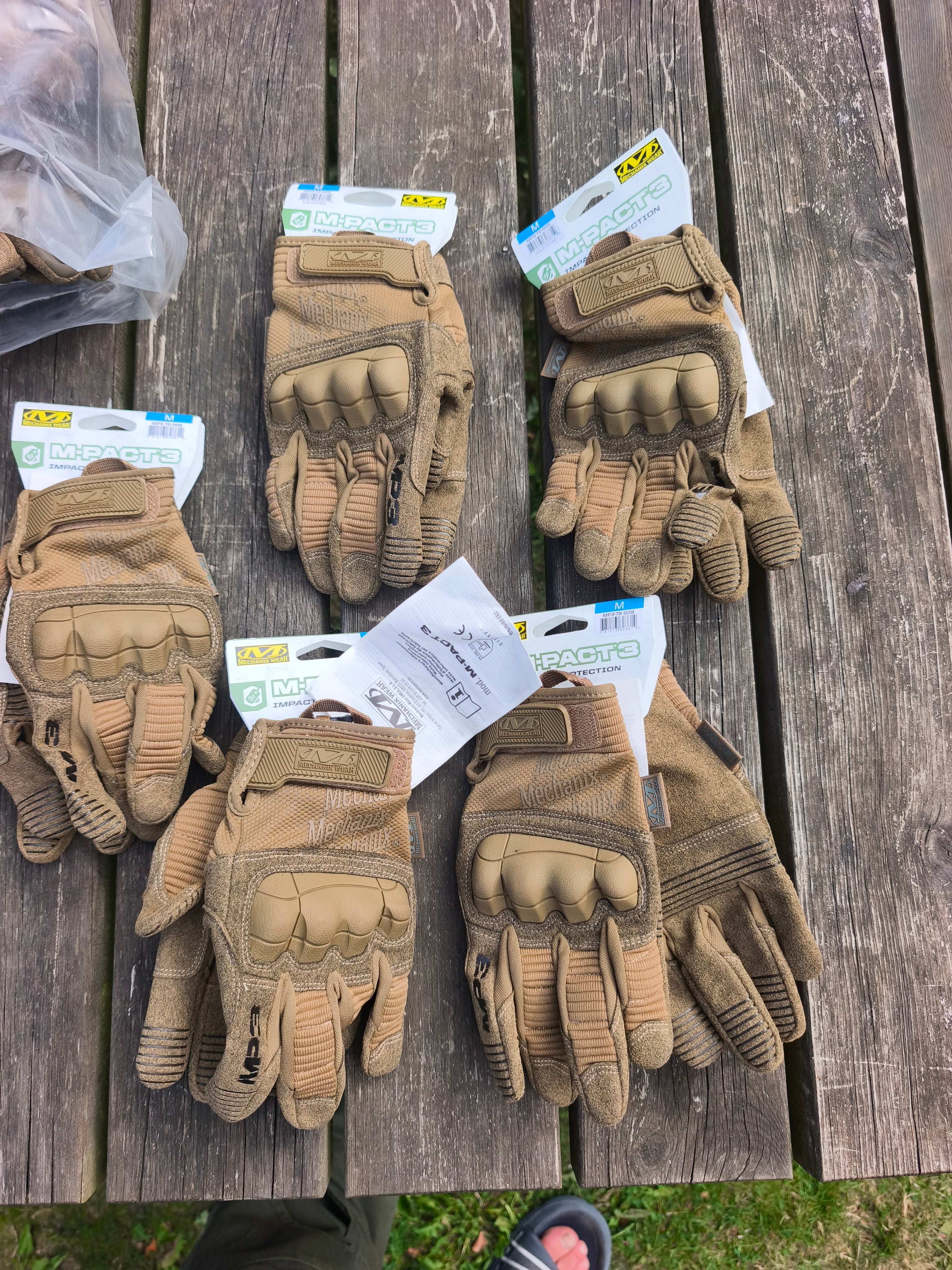 Mechanix M-Pact3, sand, nye